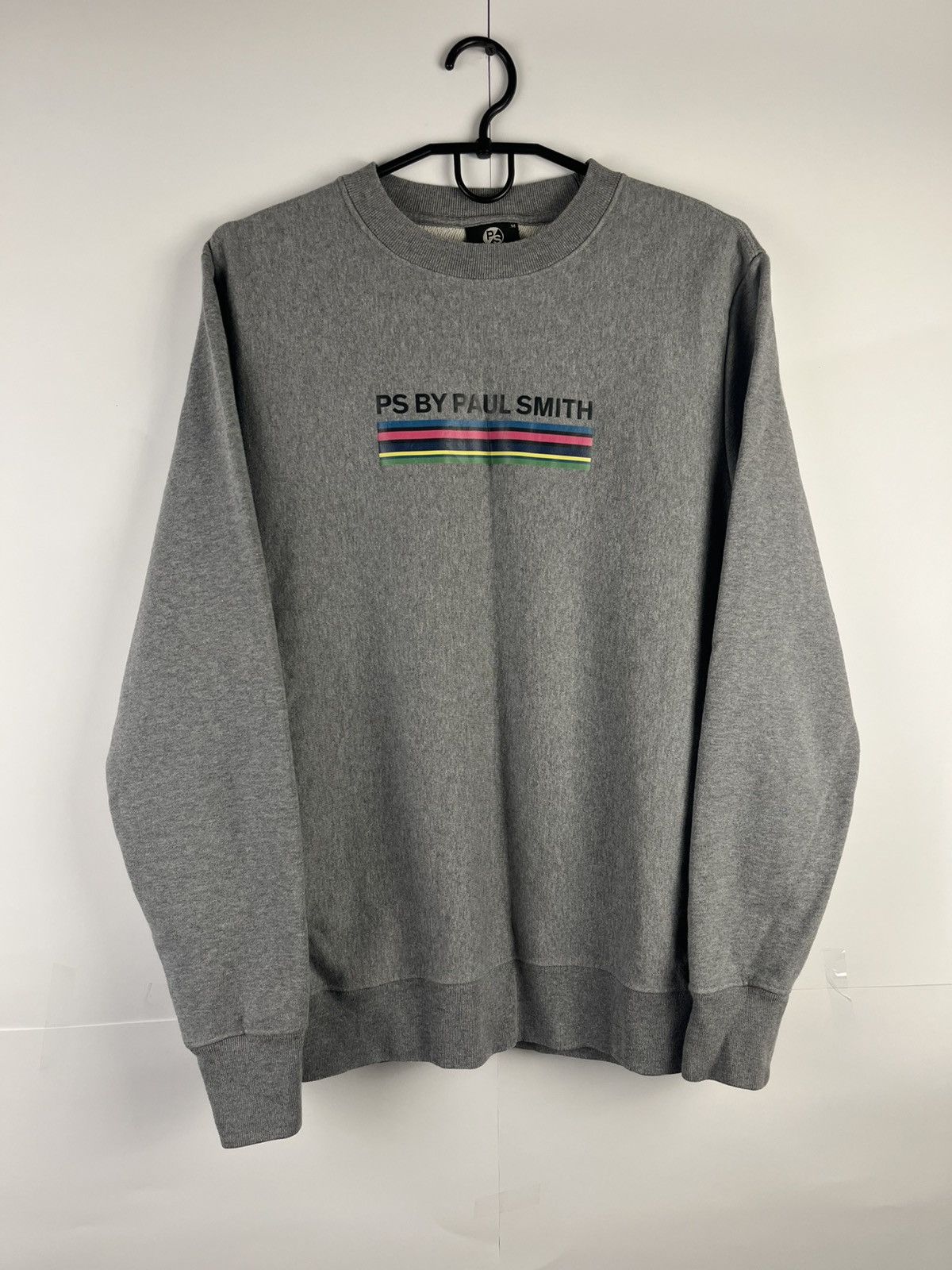Paul Smith Big Logo Crew Neck Cotton Sweatshirt