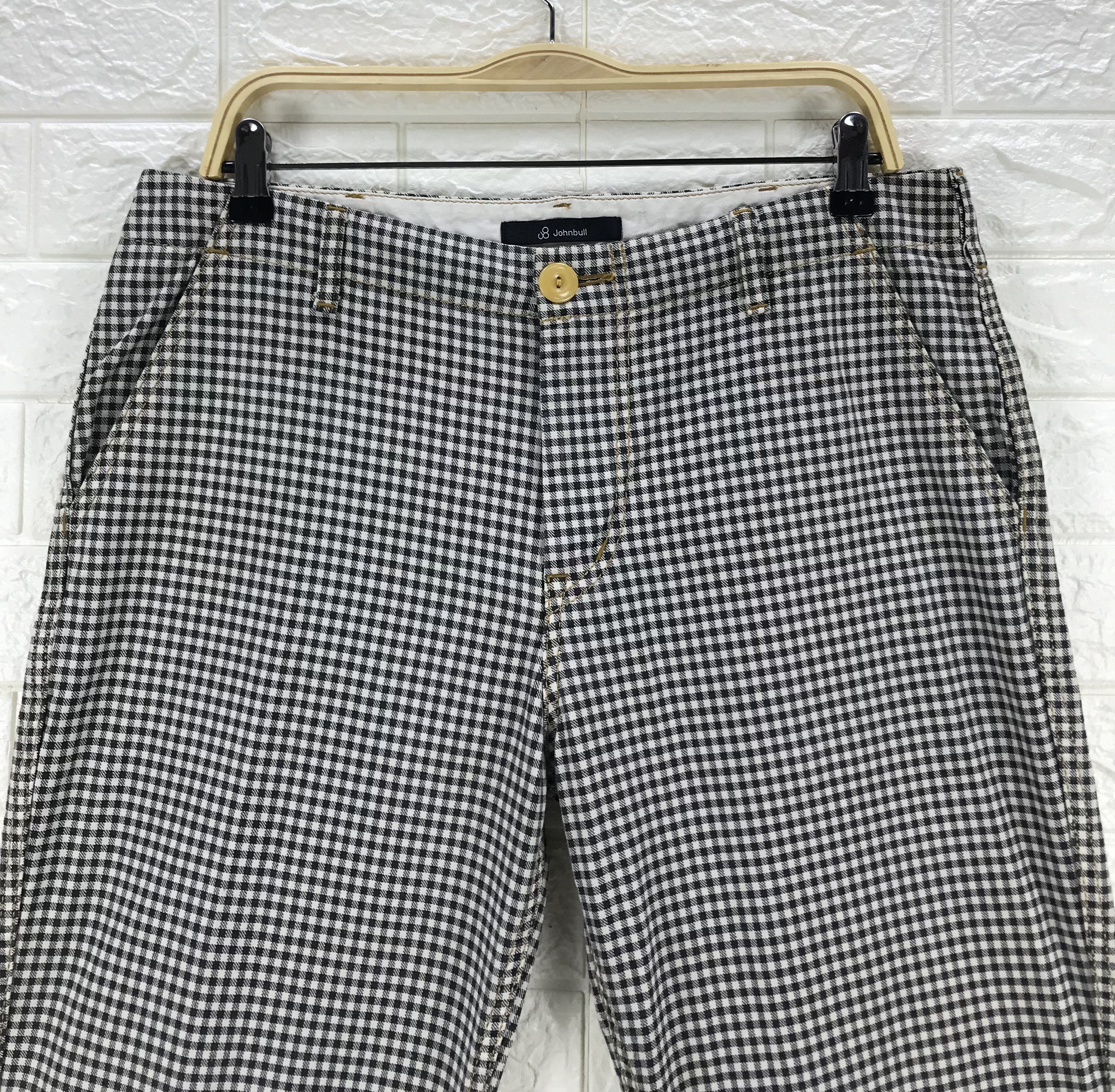 Japanese Brand Vintage Johnbull Plaid Pants Size US 32 / EU 48 - 2 Thumbnail
