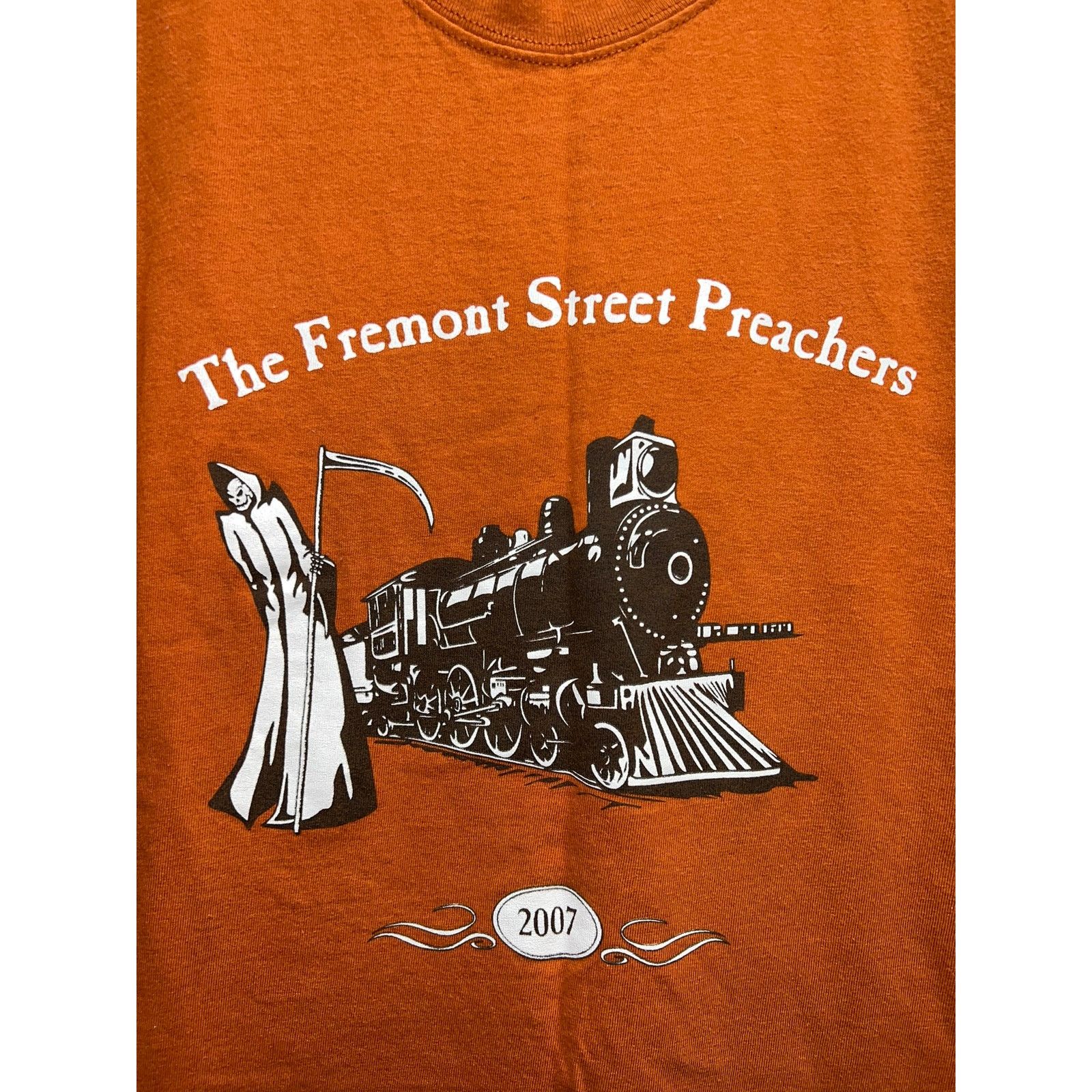 Hanes Vintage Fremont Street Preachers Shirt Tour Band Tee L Size US L / EU 52-54 / 3 - 2 Thumbnail