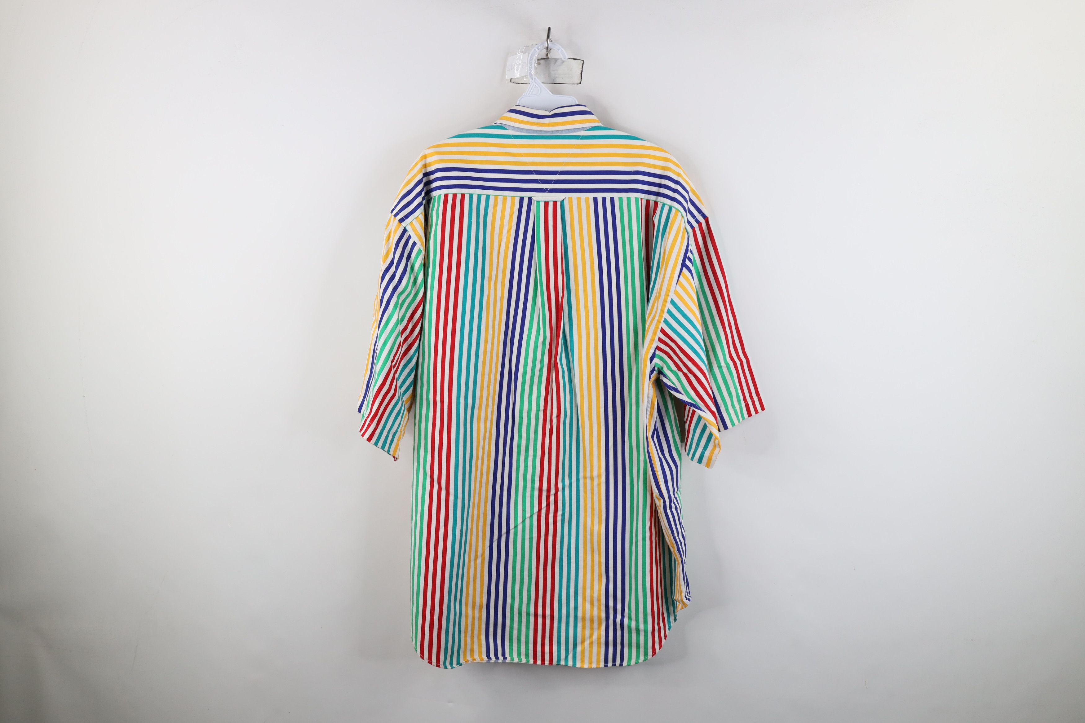 Vintage Vintage 90s Streetwear Baggy Fit Collared Button Shirt Size US L / EU 52-54 / 3 - 10 Thumbnail