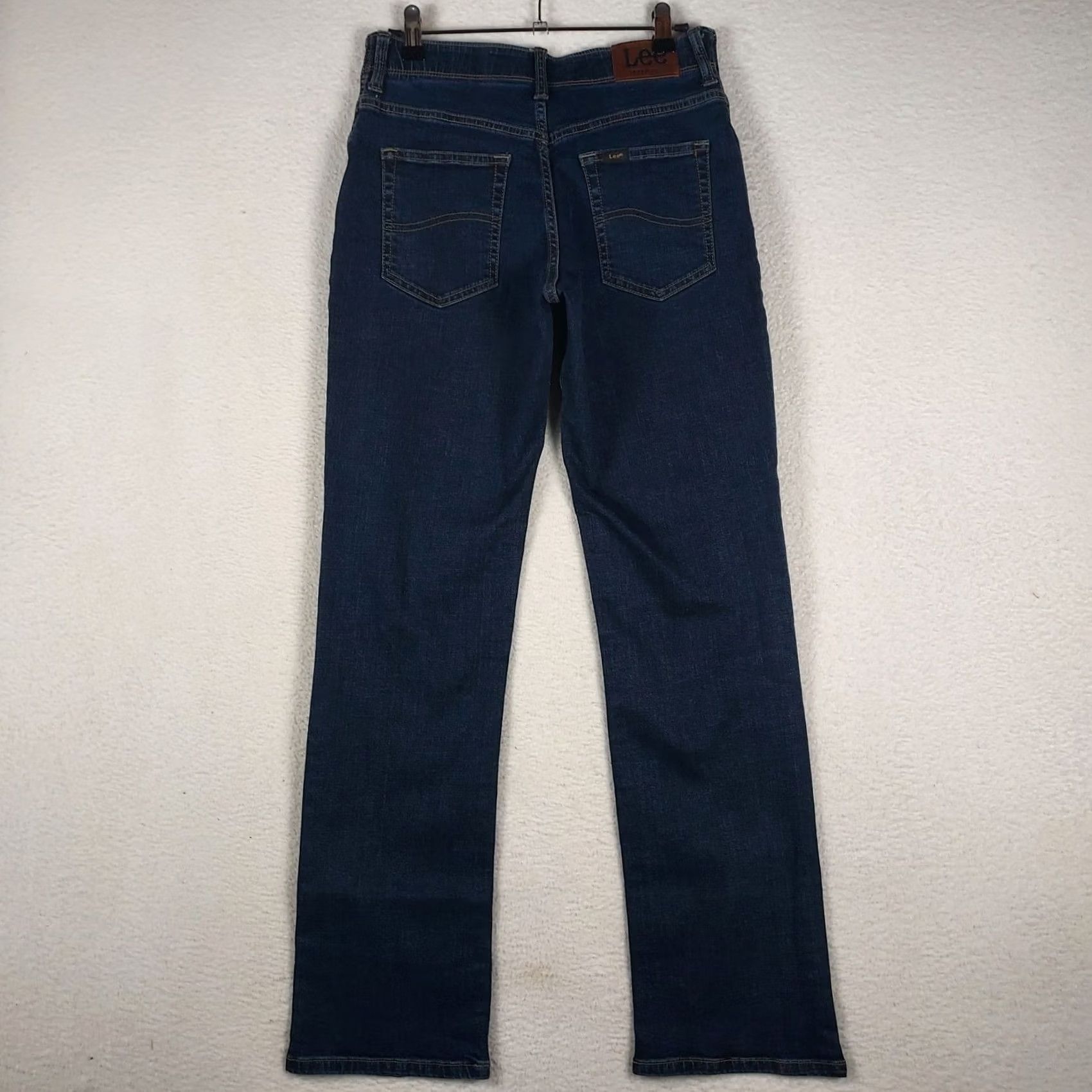 Lee Lee X Treme Comfort Jeans Womens 16 Slim Straight Active Stretch NWT Blue Denim 5-Pocket Regular Button Womens Jeans Closeout NWT Size 38" / US 16 / IT 52 - 2 Thumbnail
