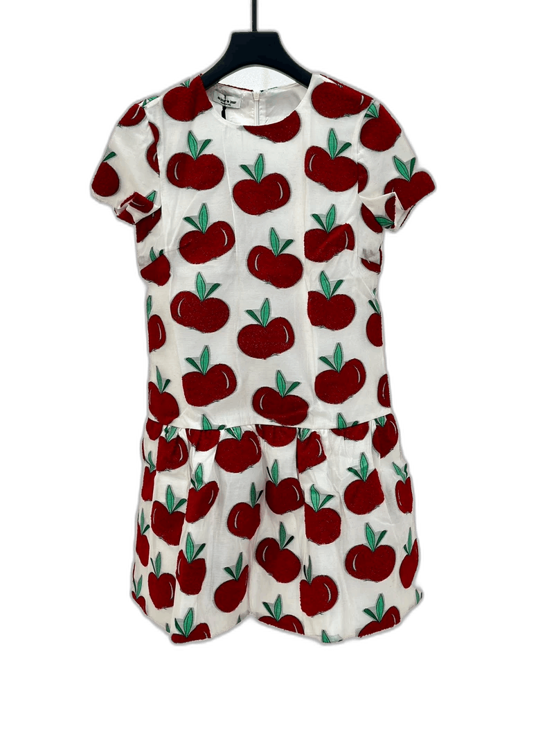 Marni Cute Red Apple Pattern Dress from Italy Size S / US 4 / IT 40 - 1 Thumbnail