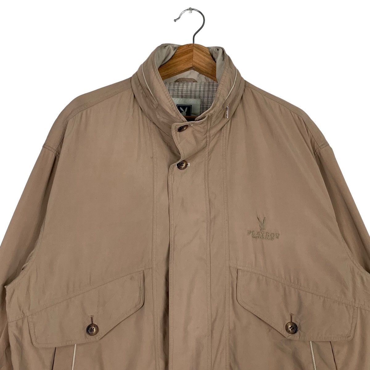 Playboy PLAYBOY SPORT Embroidery Small Logo Casual Jacket #0267-C12 Size US L / EU 52-54 / 3 - 3 Thumbnail