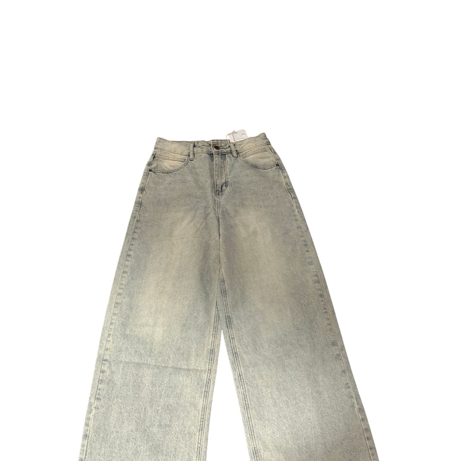 Other Commense Light Wash Blue Wide Leg High Rise Denim Jeans Size 27" / US 4 / IT 40 - 5 Thumbnail