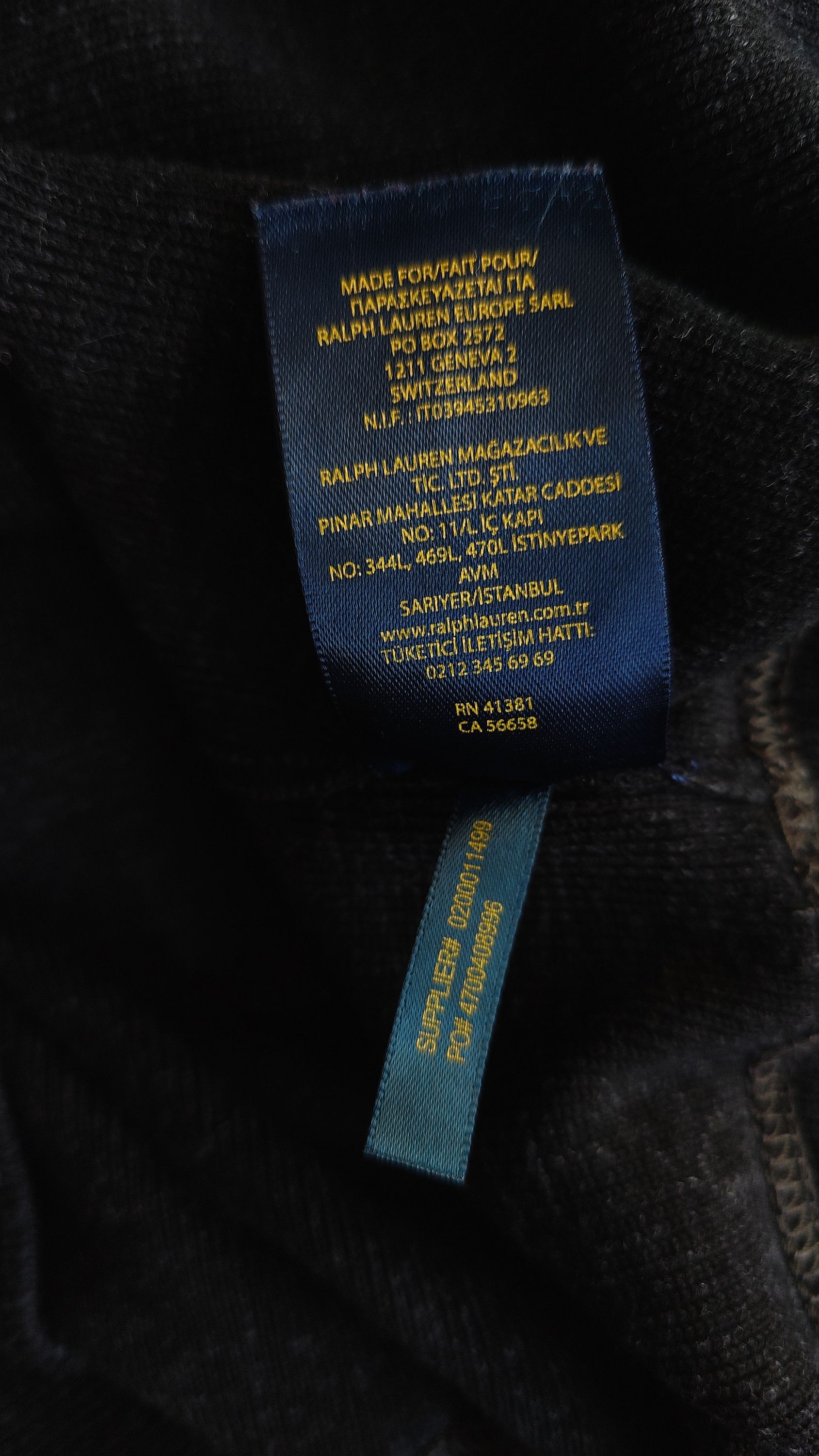 Polo Ralph Lauren × Ralph Lauren Ralph Lauren Polo P Gothic 1/3 Zip Sweatshirt Size US L / EU 52-54 / 3 - 9 Thumbnail