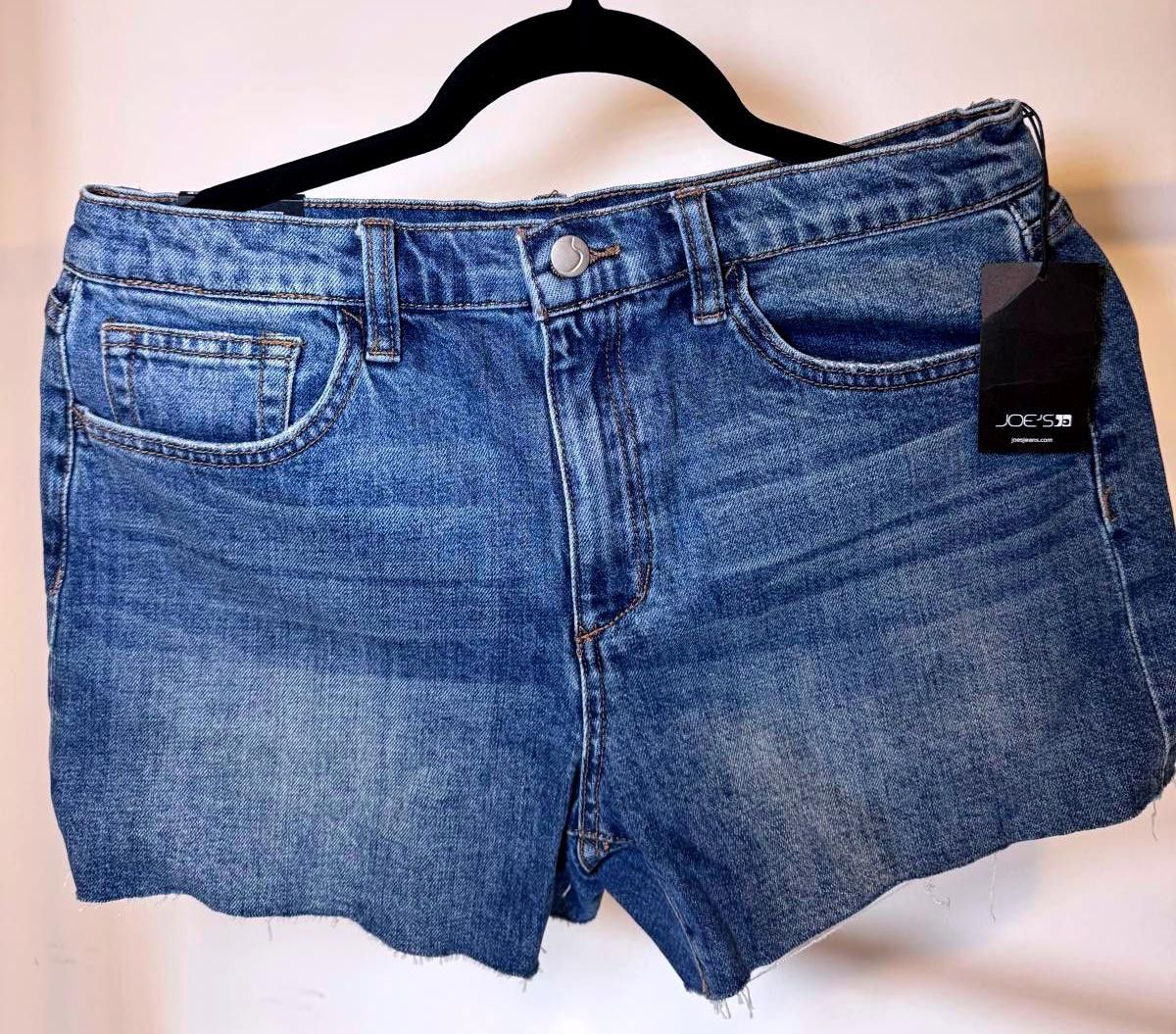 Designer Joe's High Rise Denim Shorts Size 28 Size 28" / US 6 / IT 42 - 1 Thumbnail