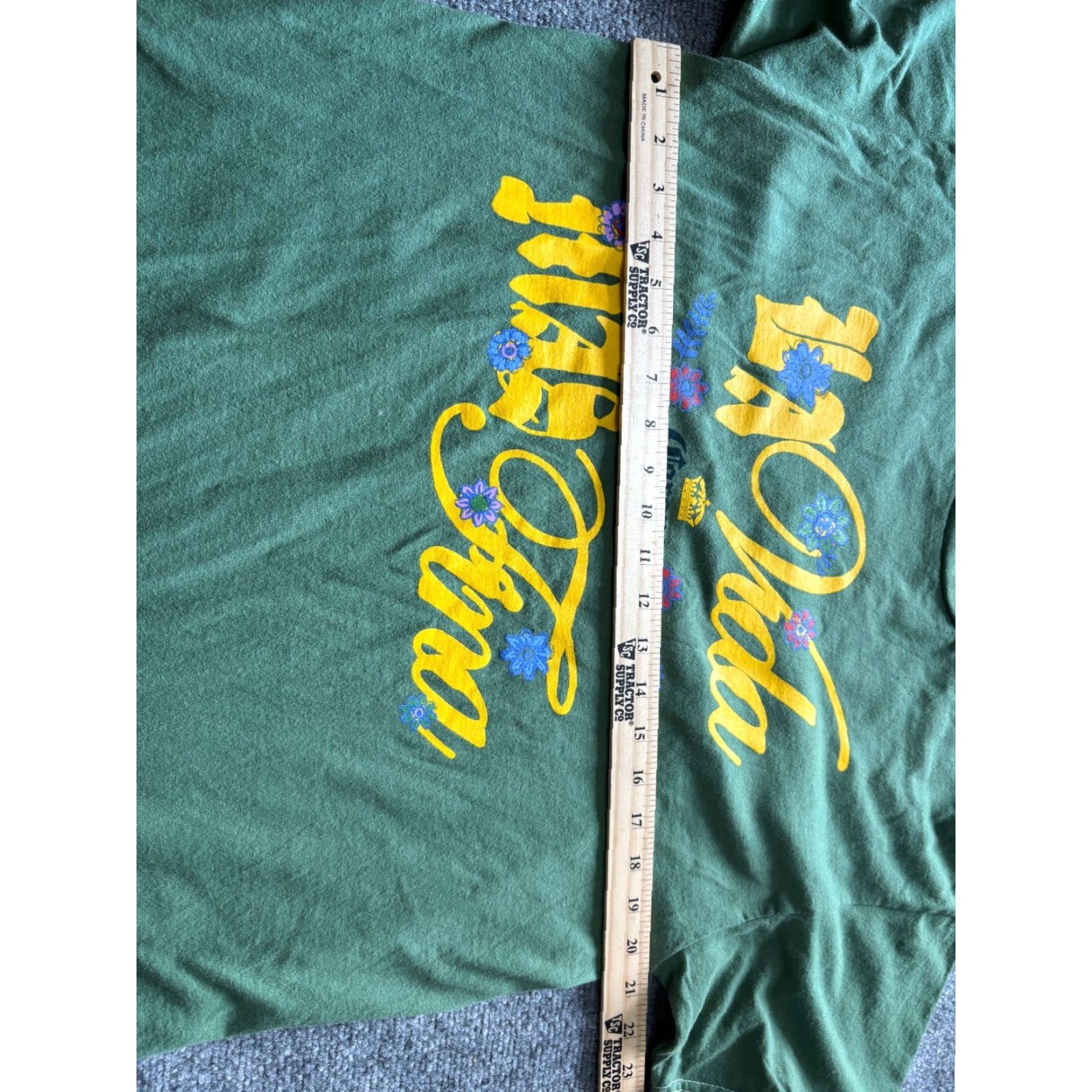 Logo 7 Corona Extra T Shirt Womens Large Logo Graphic Beer Green Floral Short Sleeve Size S / US 4 / IT 40 - 4 Thumbnail