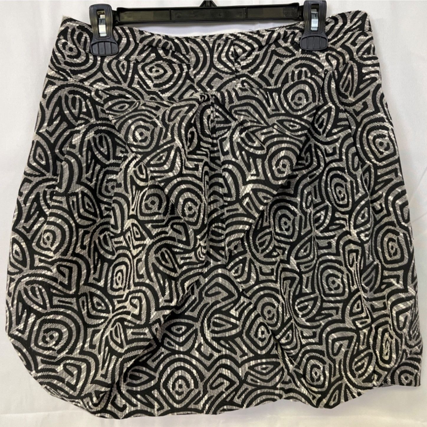 Eva Franco Eva Franco Women's Grey Mini Bubble Skirt Sz 8 SKU 5471 Size 30" / US 8 / IT 44 - 1 Thumbnail