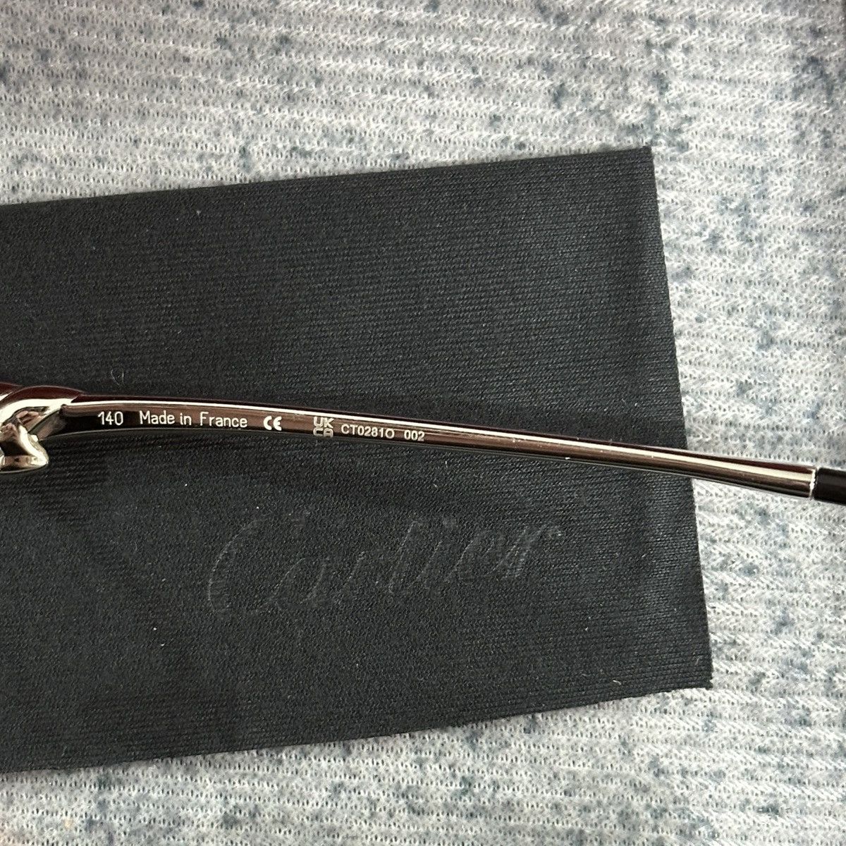 Cartier CARTIER CT0281O 002 EYEGLASSES Size ONE SIZE - 11 Thumbnail