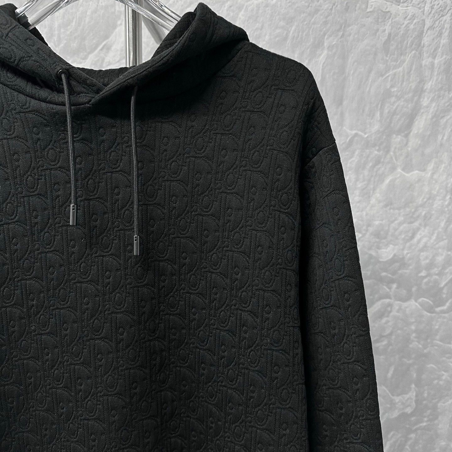Dior Dior SS25 Carry Over Embossed Jacquard Hoodie Size US XXS / EU 40 - 3 Thumbnail