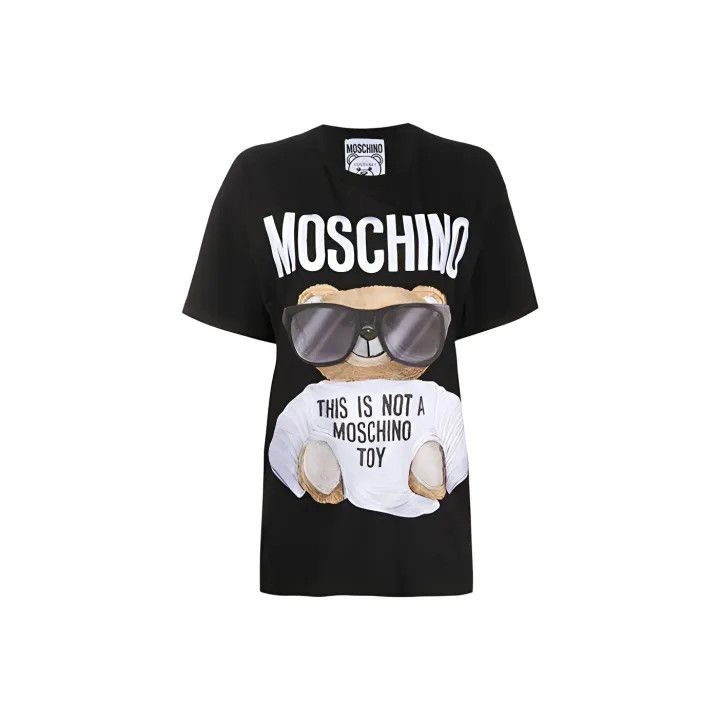Moschino Teddy Bear Embroidered T-Shirt 0079