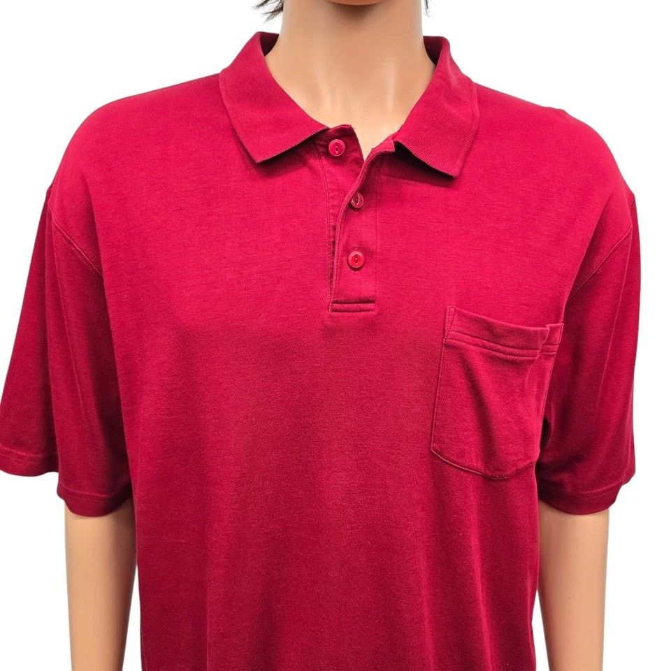 L.L. Bean LL Bean Premium Polo L TALL Pima Cotton Short w Pocket Size US L / EU 52-54 / 3 - 4 Thumbnail
