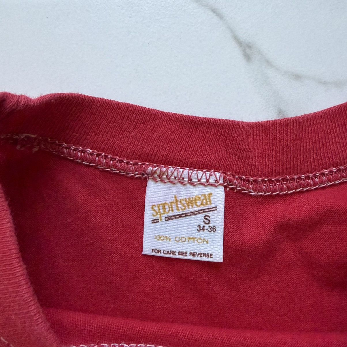 Vintage Vintage 1970s 70s NC State Wolfpack Cotton Football Jersey Size US S / EU 44-46 / 1 - 3 Thumbnail