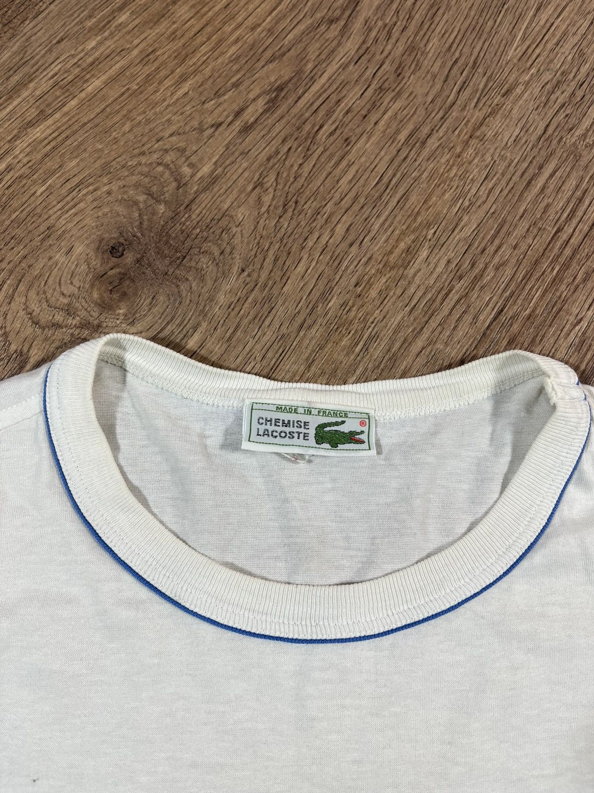 Lacoste Lacoste Vintage T Shirt Big Logo Very Rare Size US M / EU 48-50 / 2 - 5 Thumbnail
