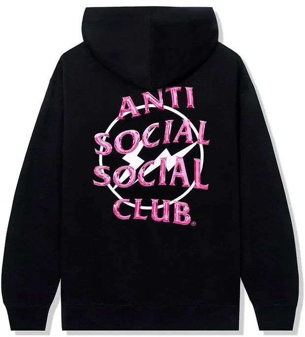 image of Anti Social Social Club x Fragment Design Anti Social Social Frgmt Collab in Black, Men's (Size XS)