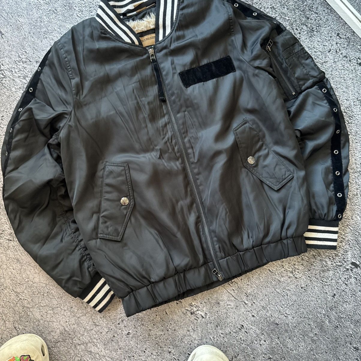 True Religion True religion black bomber size s Size S / US 4 / IT 40 - 6 Thumbnail