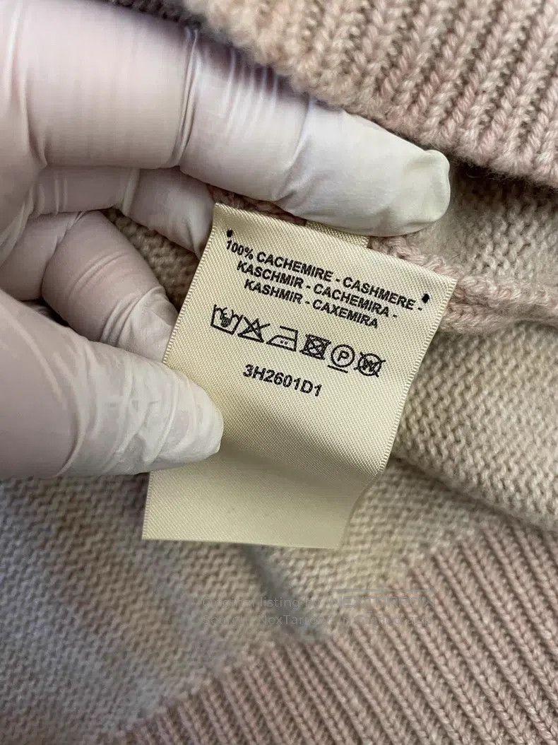 Hermes Hermes Pink cashmere sweater Size XXS / US 00 / IT 34 - 7 Thumbnail