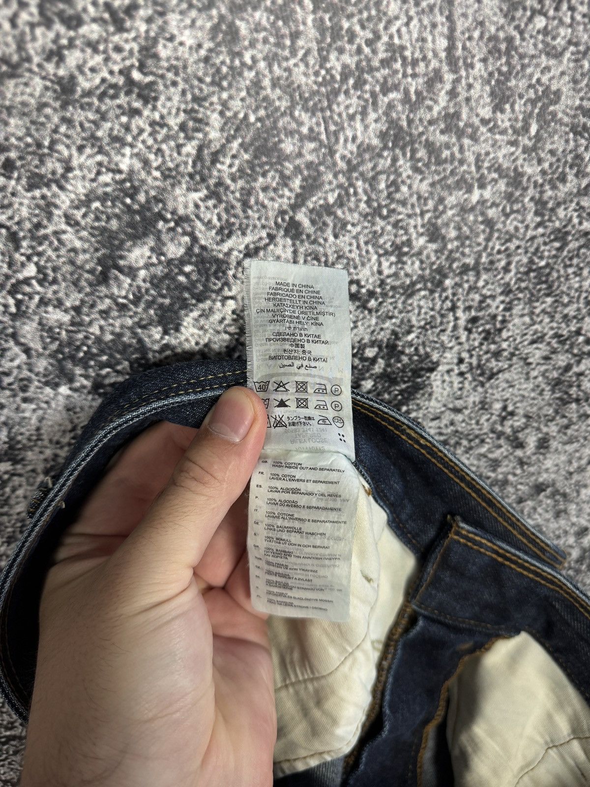 G-Star G-Star RAW 3D Denim Riley Loose Tapered Distressed Jeans Size US 30 / EU 46 - 11 Thumbnail