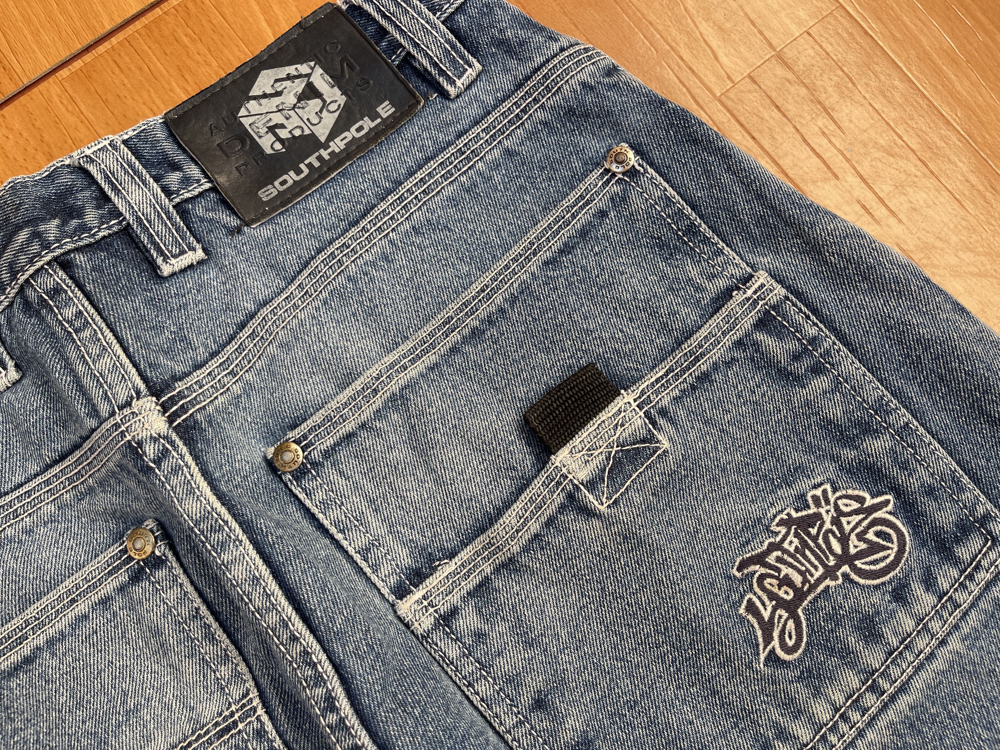 Southpole Southpole jeans, baggy vintage South Pole 90s hip hop Y2K 30 Size US 30 / EU 46 - 7 Thumbnail