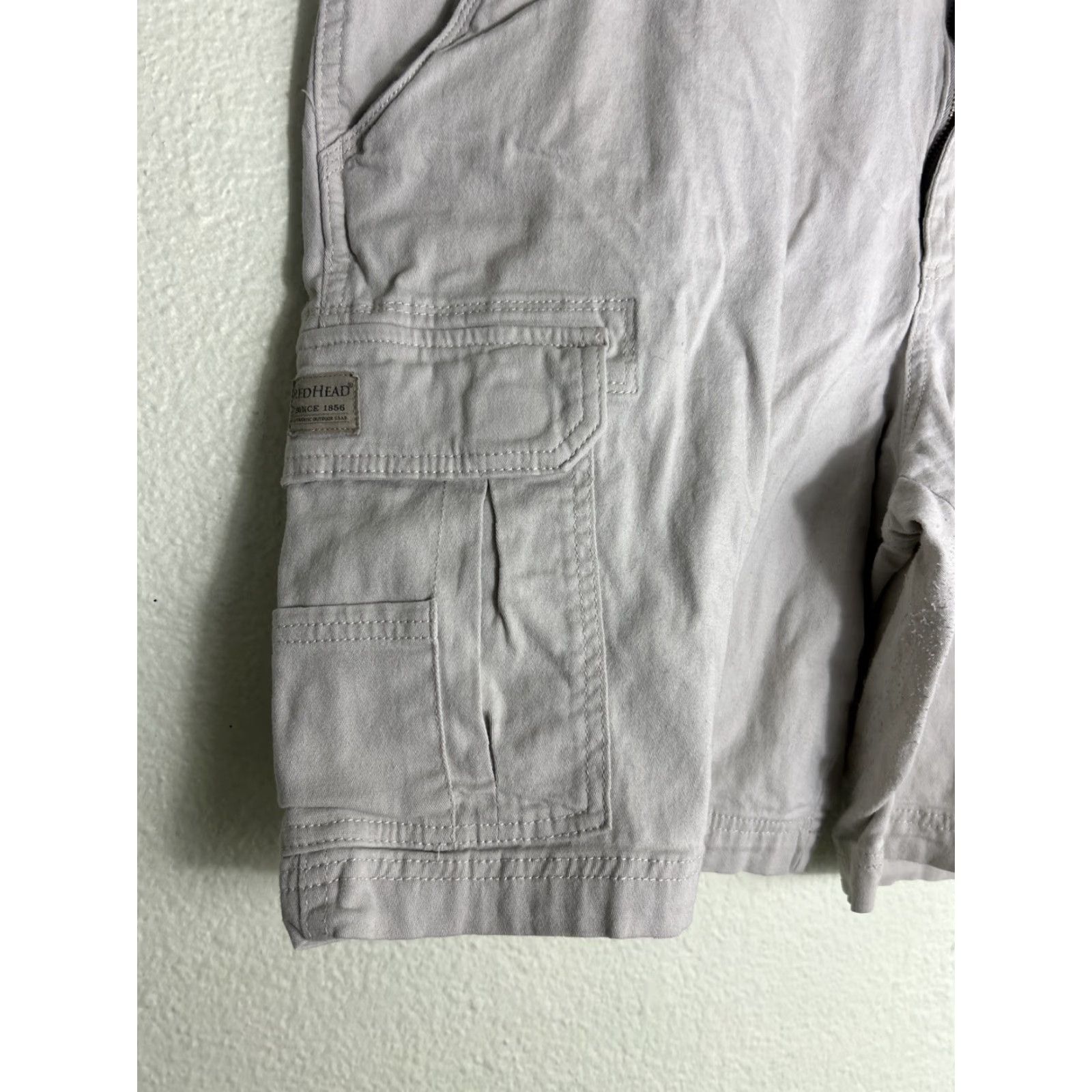 Vintage VINTAGE Red Head Men's Cargo Shorts 44 Cotton Light Khaki 9.5 Inseam Beige Cargo Mens Size US 44 / EU 60 - 2 Thumbnail