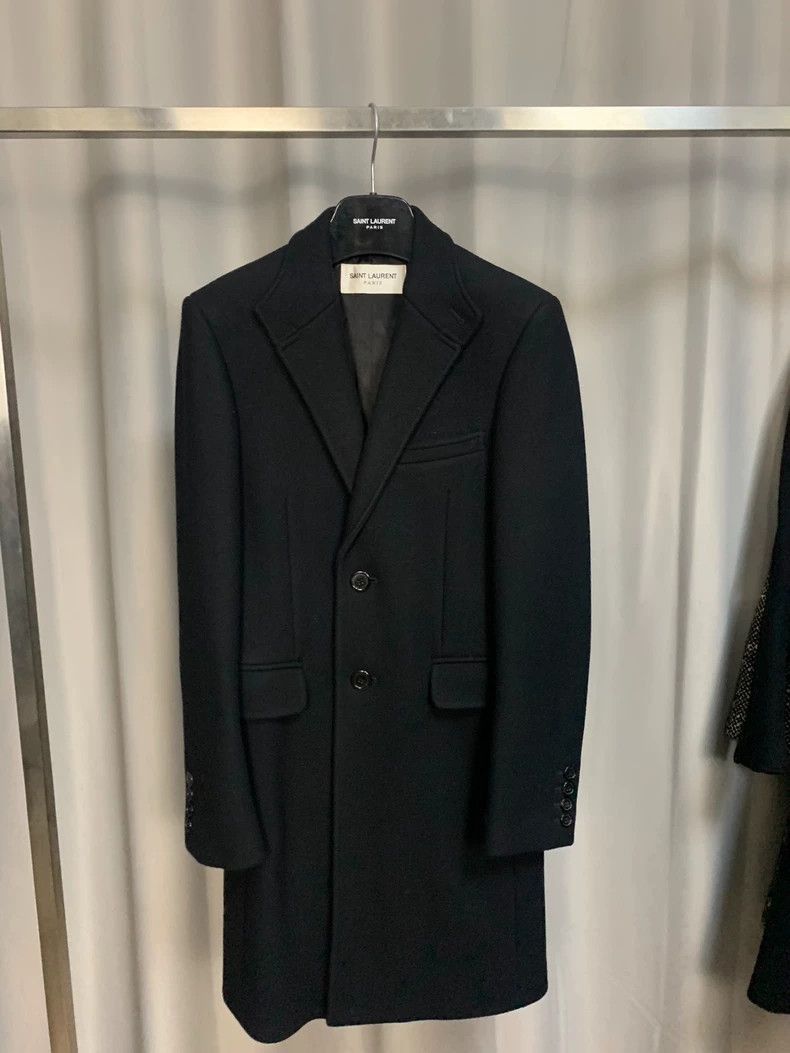 Saint Laurent Paris Saint Laurent 2016FW Chestfield Coat Size US S / EU 44-46 / 1 - 1 Thumbnail