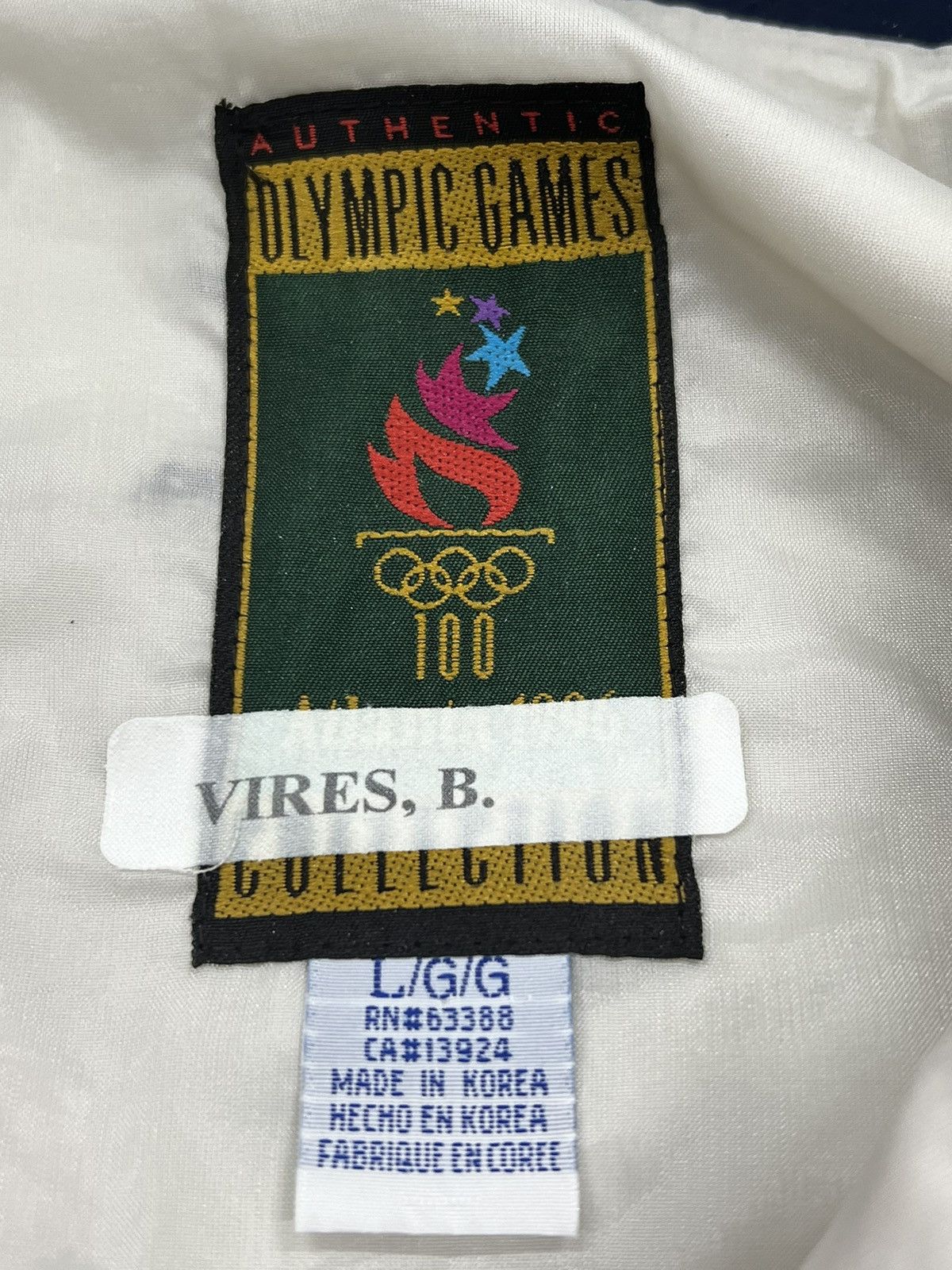 Logo Athletic Vintage 1996 Atlanta Olympic Games Splash Jacket Size US L / EU 52-54 / 3 - 5 Thumbnail