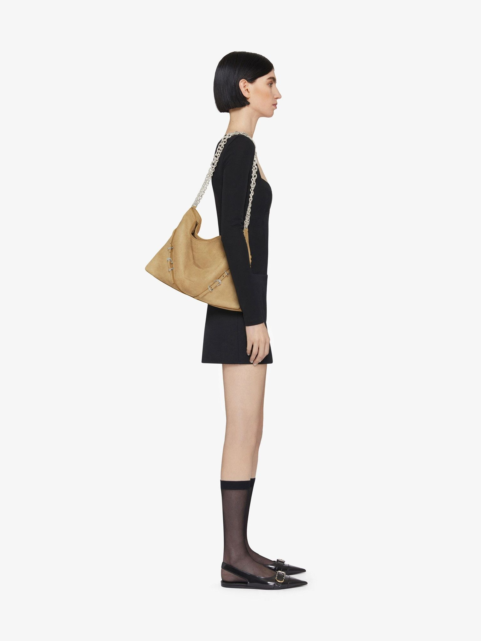 Givenchy o1w1db10325 Size: OS/Voyou Chaing Bag in Hazel Size ONE SIZE - 6 Thumbnail