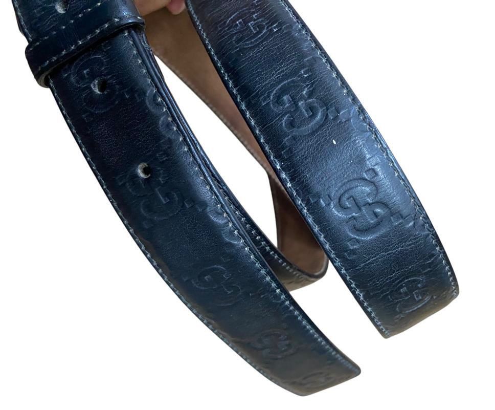 Gucci 💥Delete💥Vintage Gucci Leather Belt Size 46 - 7 Thumbnail