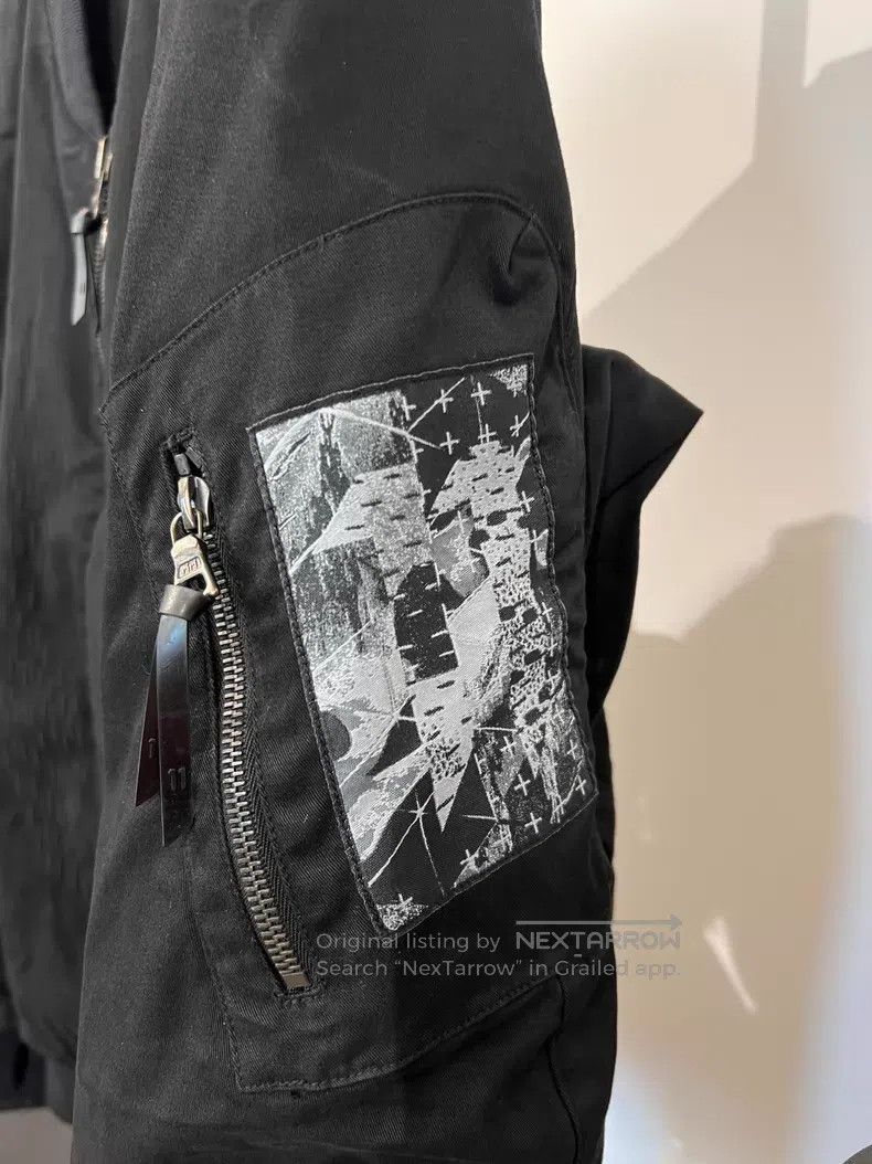 Boris Bidjan Saberi Boris Bidjan Saberi Double-sided embroidered MA-1 jacket| Size US M / EU 48-50 / 2 - 4 Thumbnail