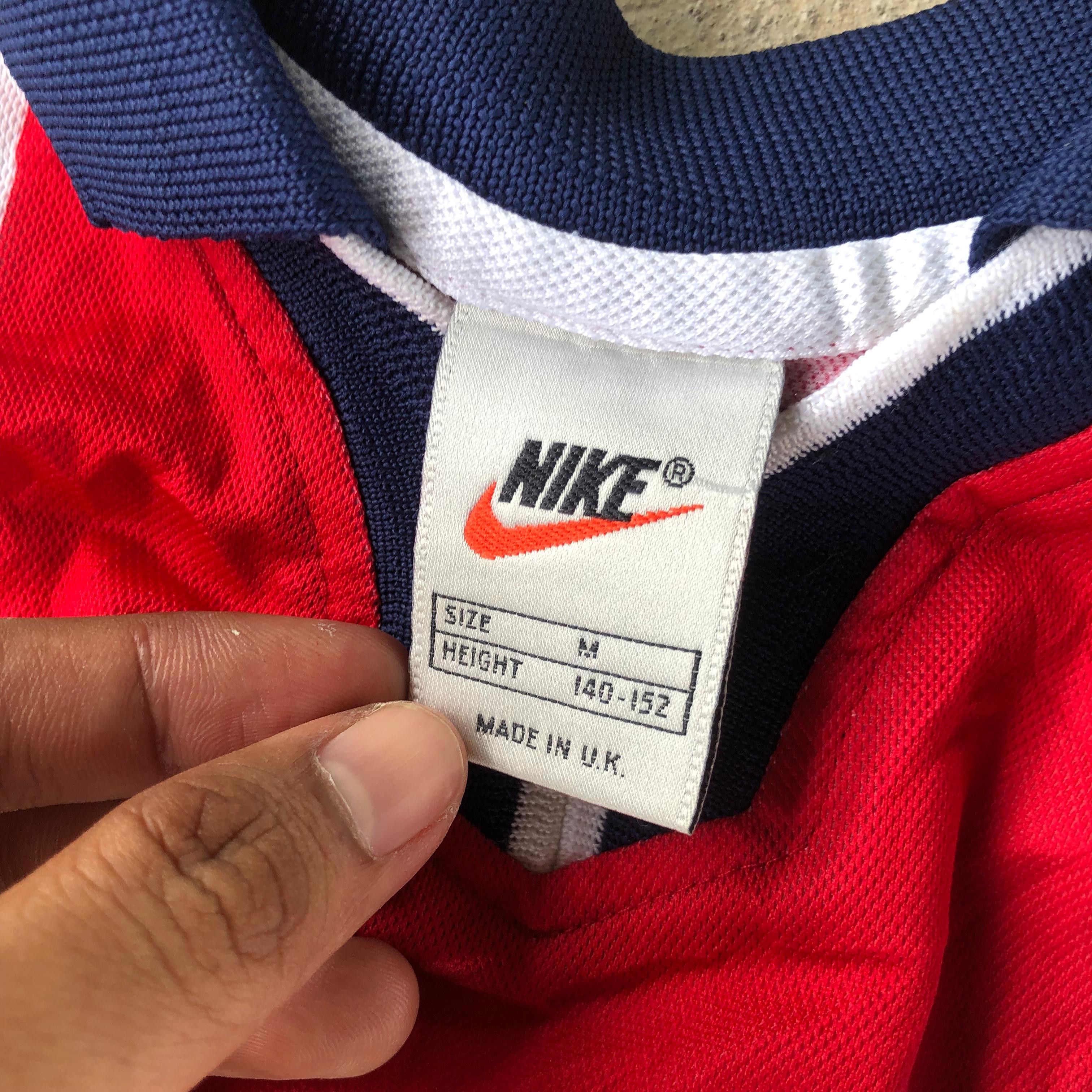 Nike 90s Jersey Paris Saint-Germain Size US XS / EU 42 / 0 - 4 Thumbnail