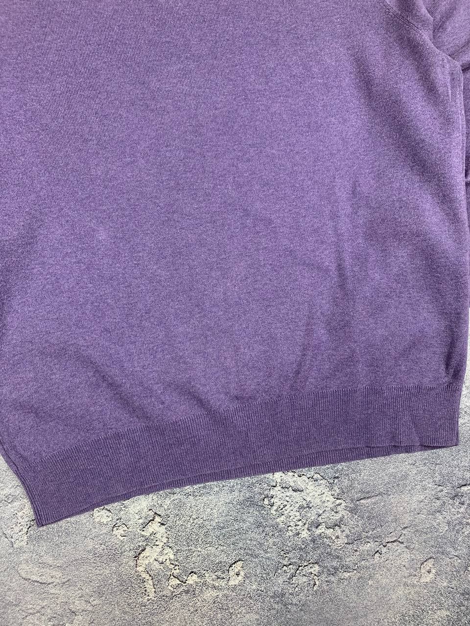 Polo Ralph Lauren Polo Ralph Lauren Men’s V-Neck Sweater Purple Pima Cotton Size US M / EU 48-50 / 2 - 17 Thumbnail