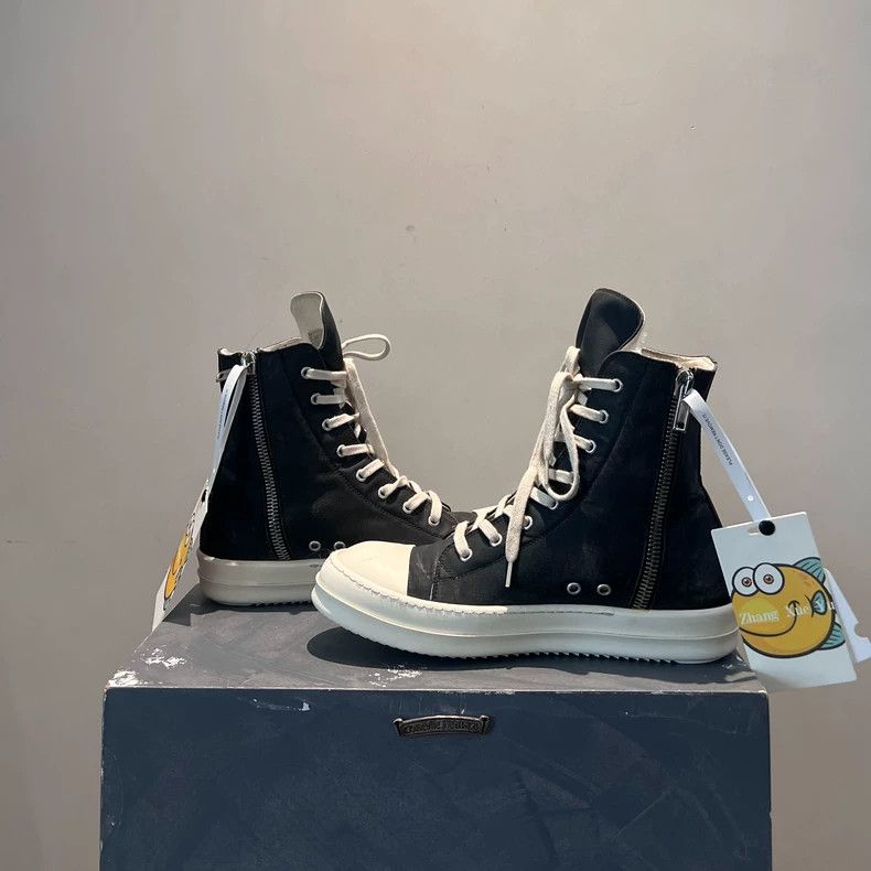 Rick Owens Rick Owens Secondary Line High Top Nylon Material Converse Size US 10.5 / IT 40.5 - 5 Thumbnail