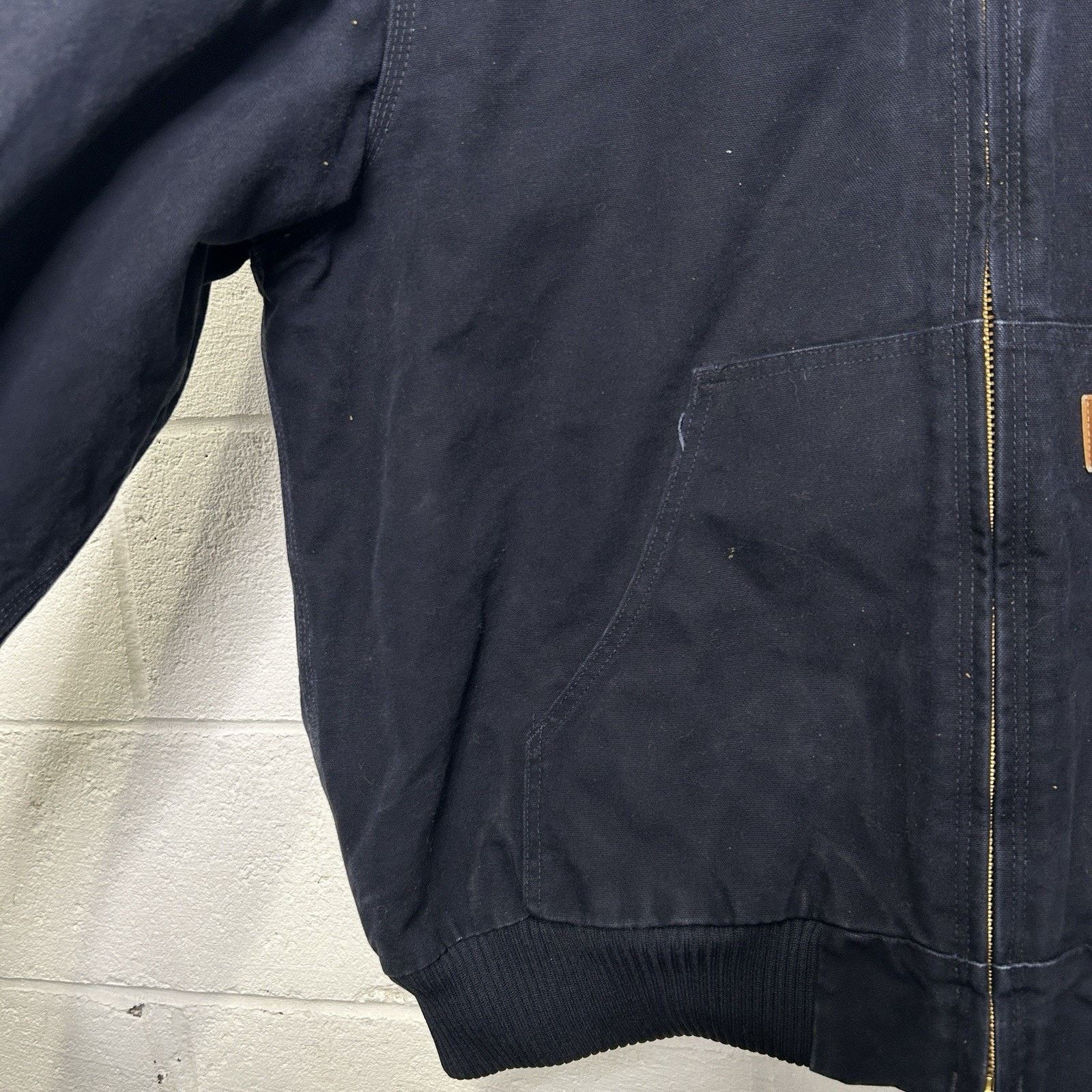 Carhartt Vintage Carhartt Hooded Active Jacket “Midnight Blue” J130 Size US XL / EU 56 / 4 - 5 Thumbnail
