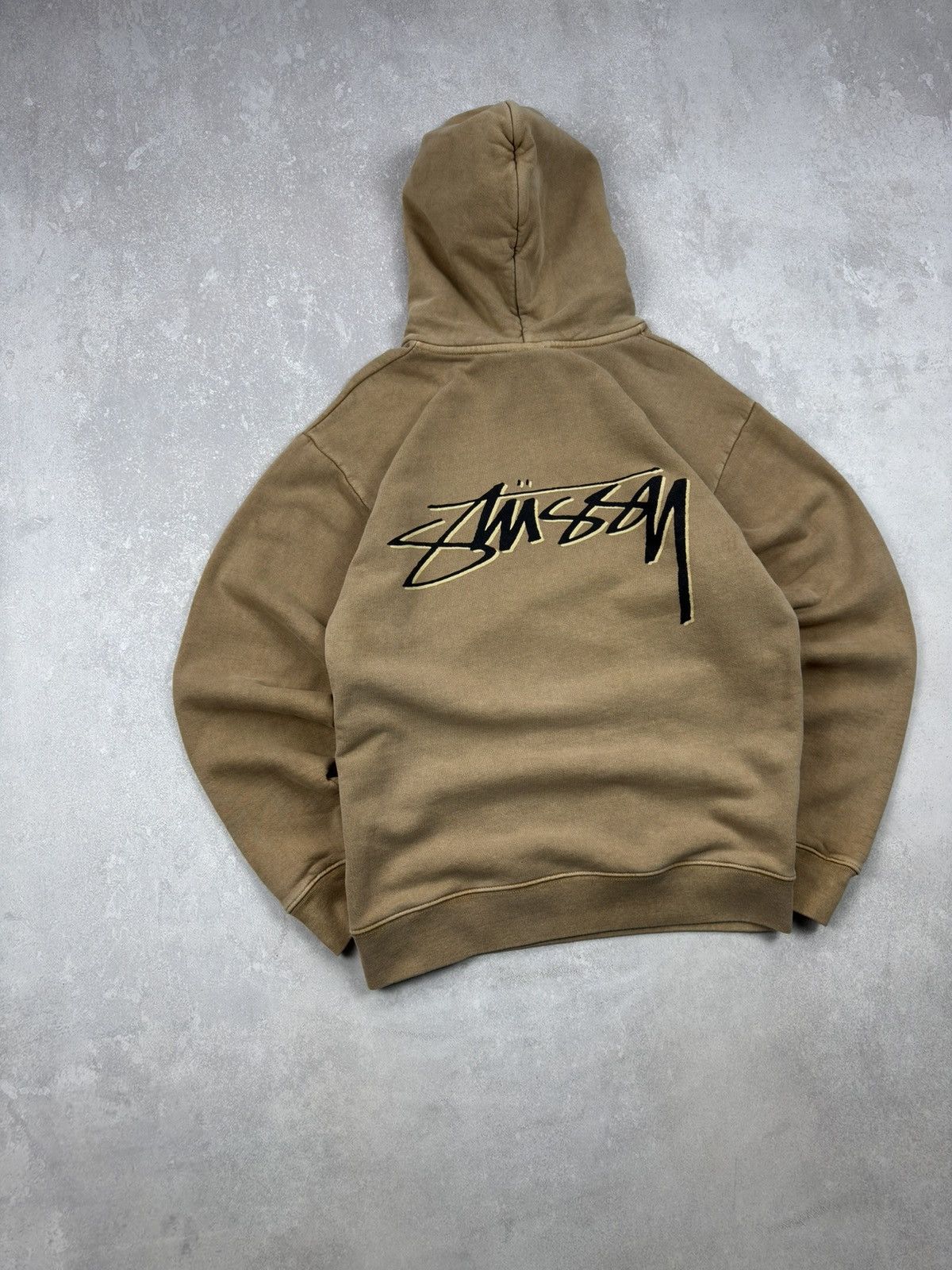 Stussy Stussy x Our Legacy Shadow Pigment Dyed Desert Hoodie USA Size US M / EU 48-50 / 2 - 10 Thumbnail