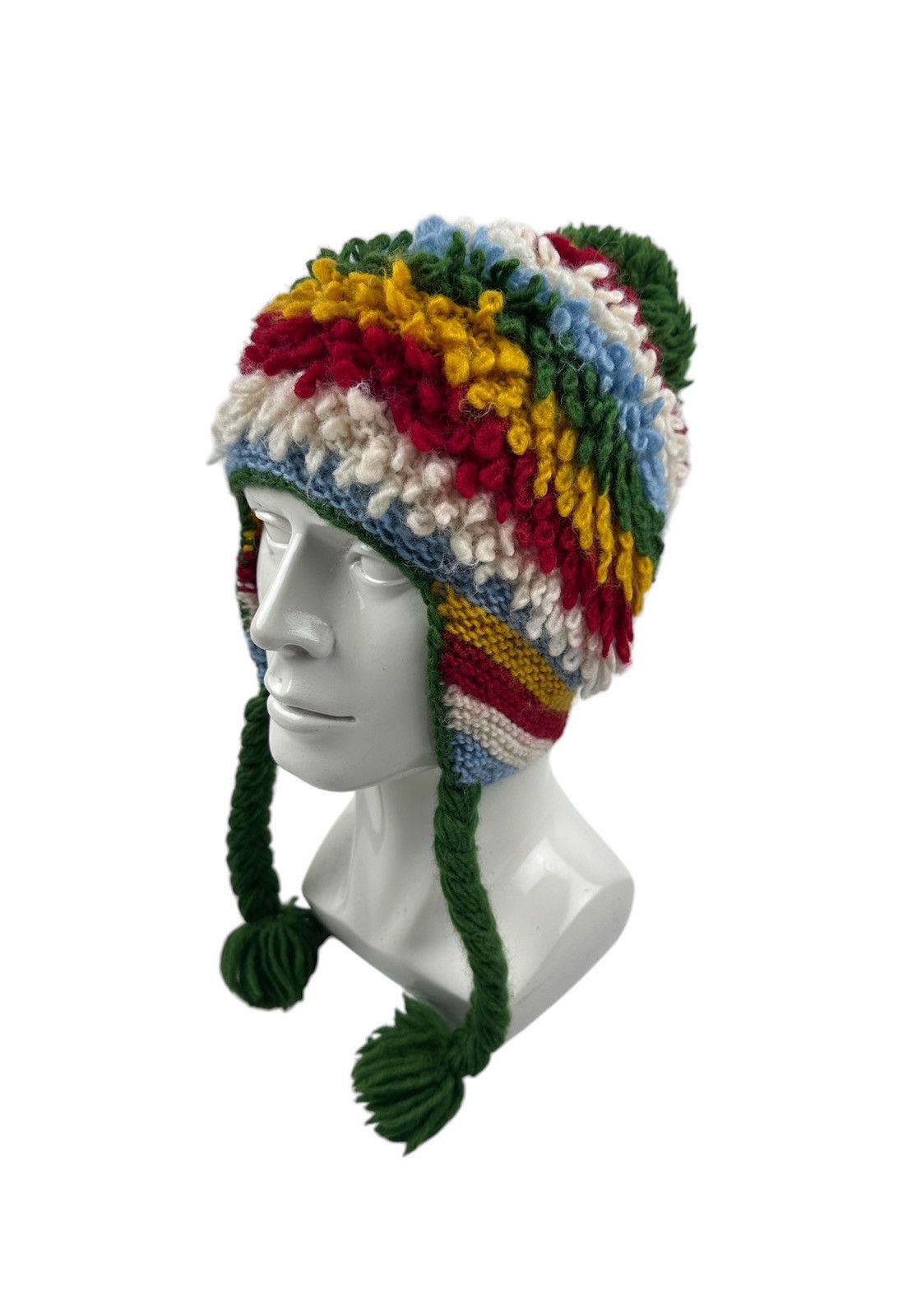 Japanese Brand Knitted Trapper Hat - TC 41 Size ONE SIZE - 1 Thumbnail