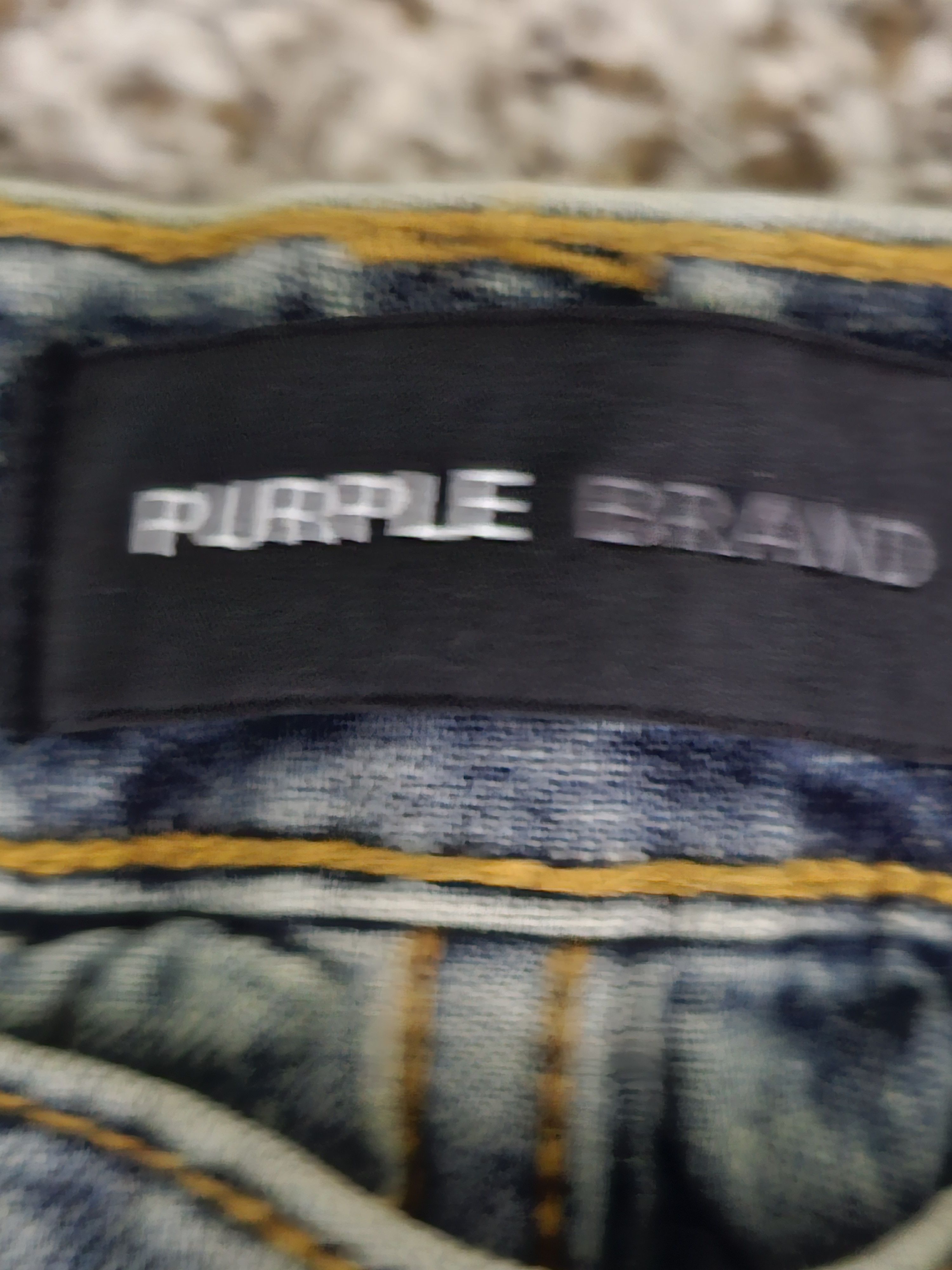 Purple Brand Purple Special Edition Monogram Jeans Size US 34 / EU 50 - 6 Thumbnail