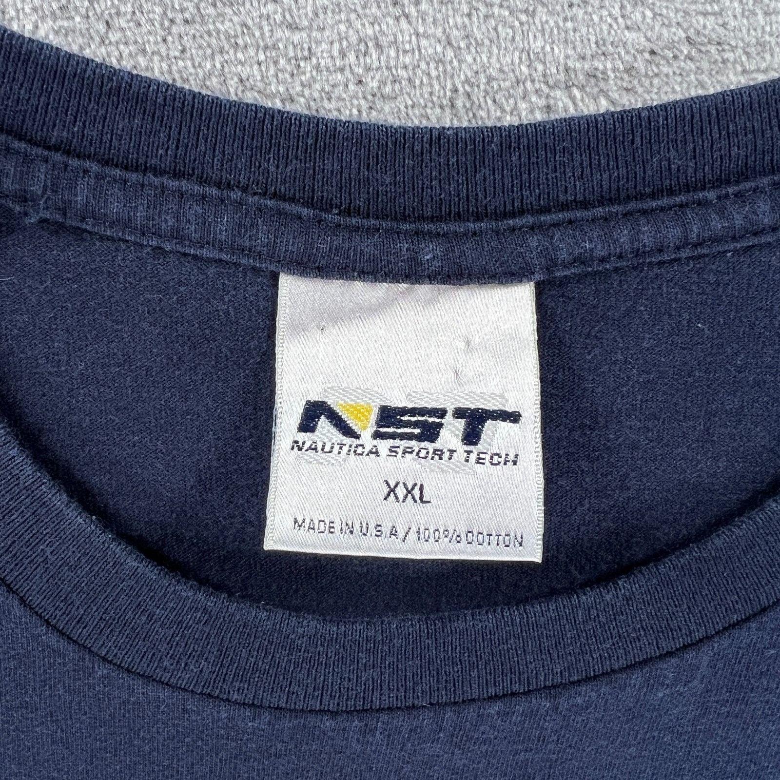 Nautica Nautica Sport Tech Sleeveless T Shirt Men XXL Made In USA Vi Size US XXL / EU 58 / 5 - 4 Thumbnail