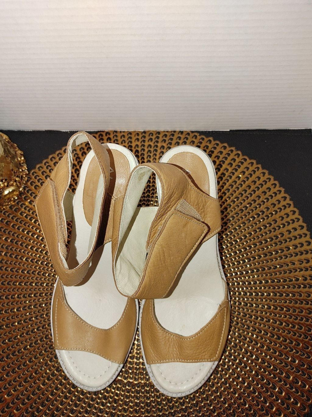 Aldo ALDO Leather Sandals Size 8.5 Size US 8.5 / IT 38.5 - 2 Thumbnail