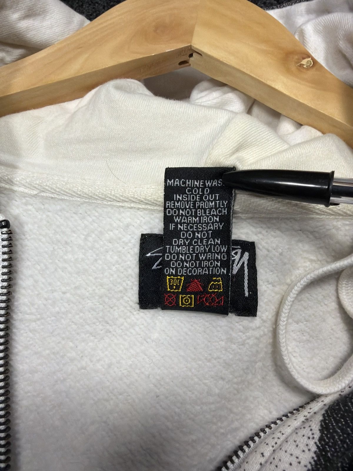 Stussy Vintage 2000s Stussy Dog Zip Up Hoodie - Medium Size US M / EU 48-50 / 2 - 8 Thumbnail