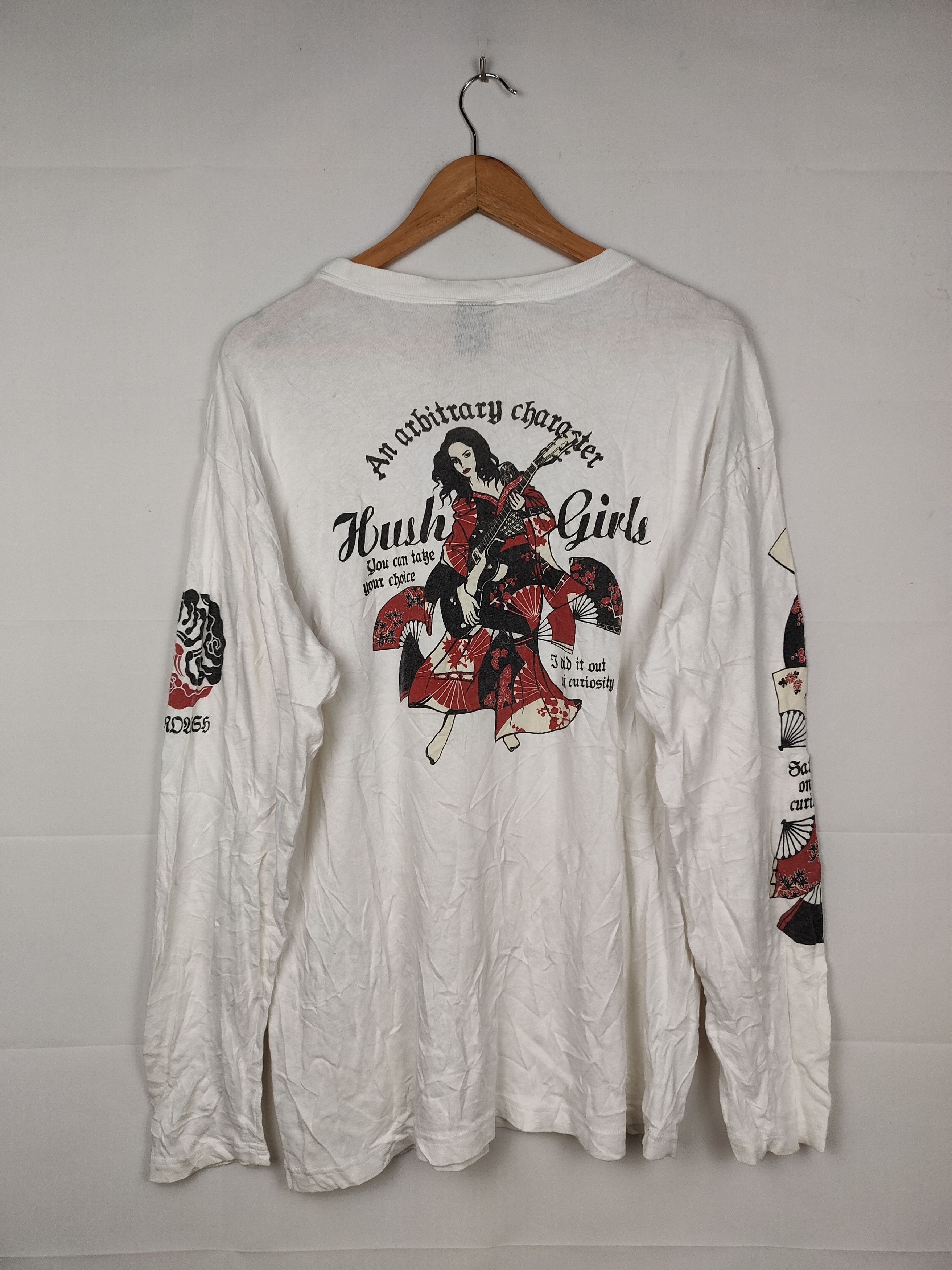 Japanese Brand Bullet Noise Geisha Girl Longsleeve Shirt Size US L / EU 52-54 / 3 - 1 Thumbnail