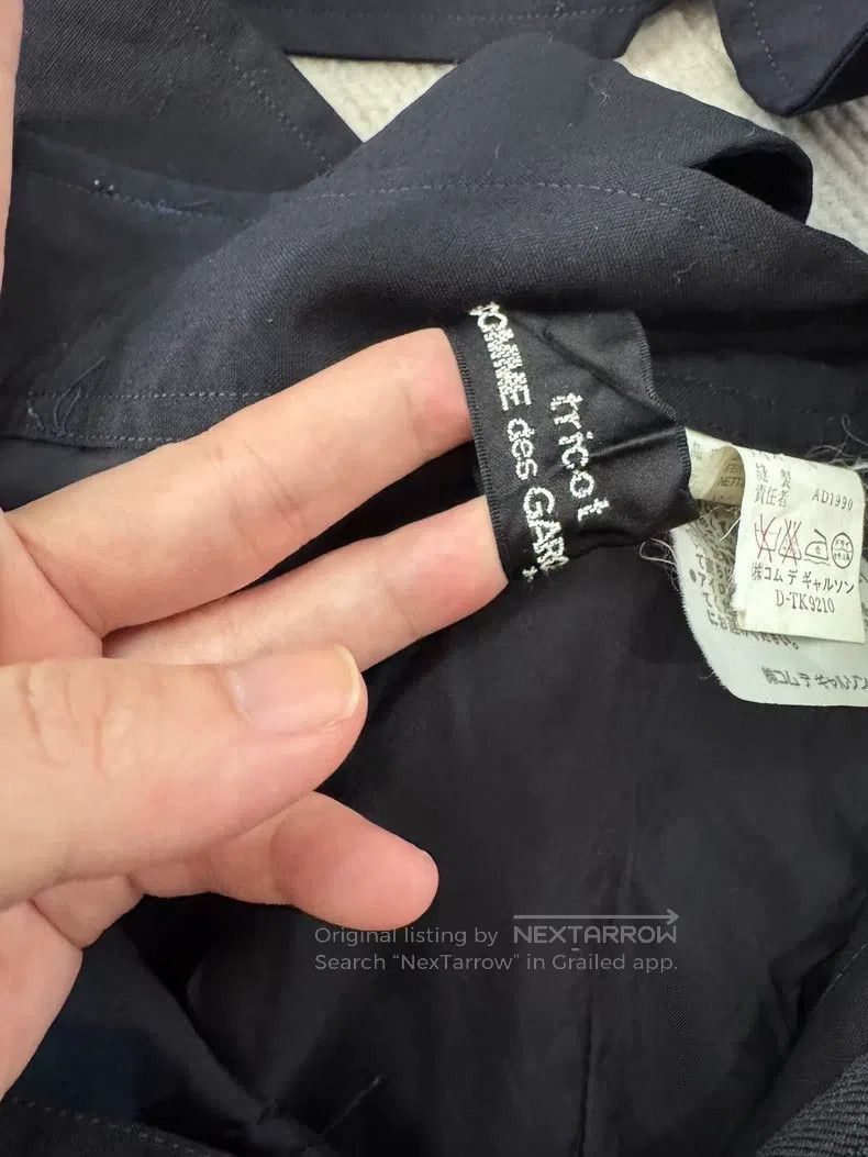 Comme des Garcons Comme Des Garcons Navy blue overalls Size M / US 6-8 / IT 42-44 - 3 Thumbnail