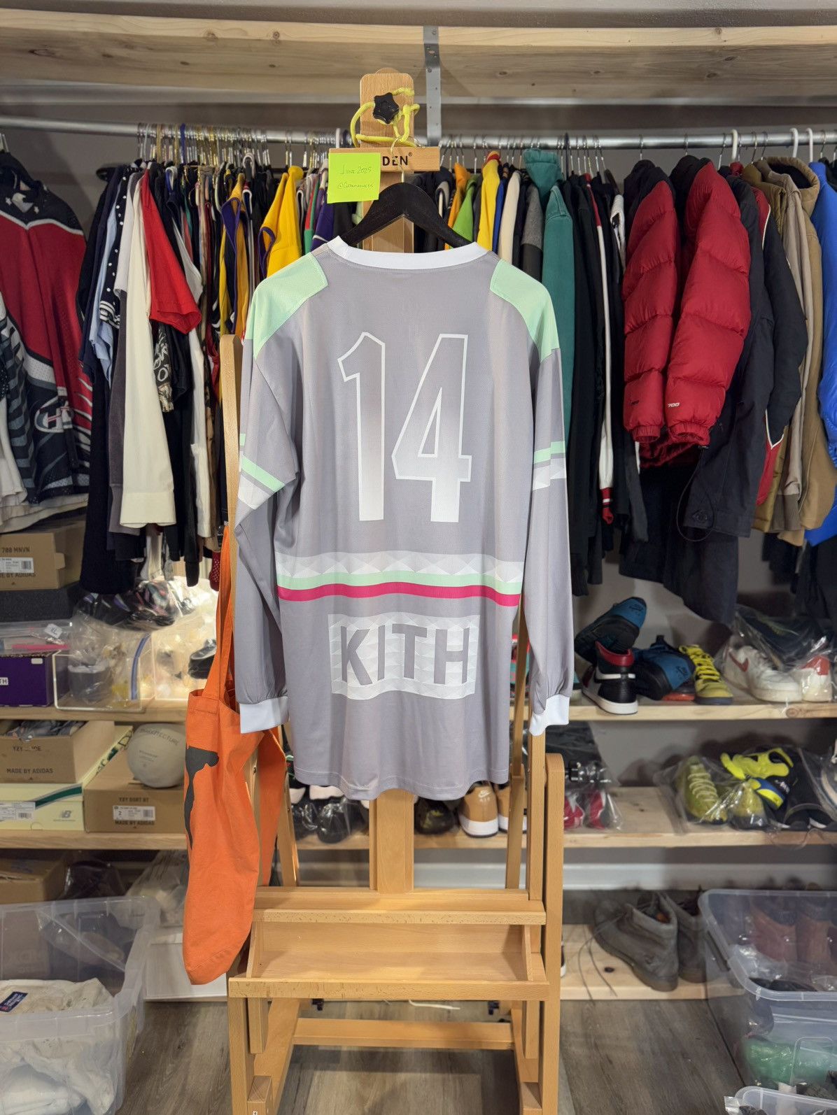 Kith × Ronnie Fieg KITH 2014 World Cup Rare Goalie Jersey +NEW+ Large Size US L / EU 52-54 / 3 - 1 Thumbnail