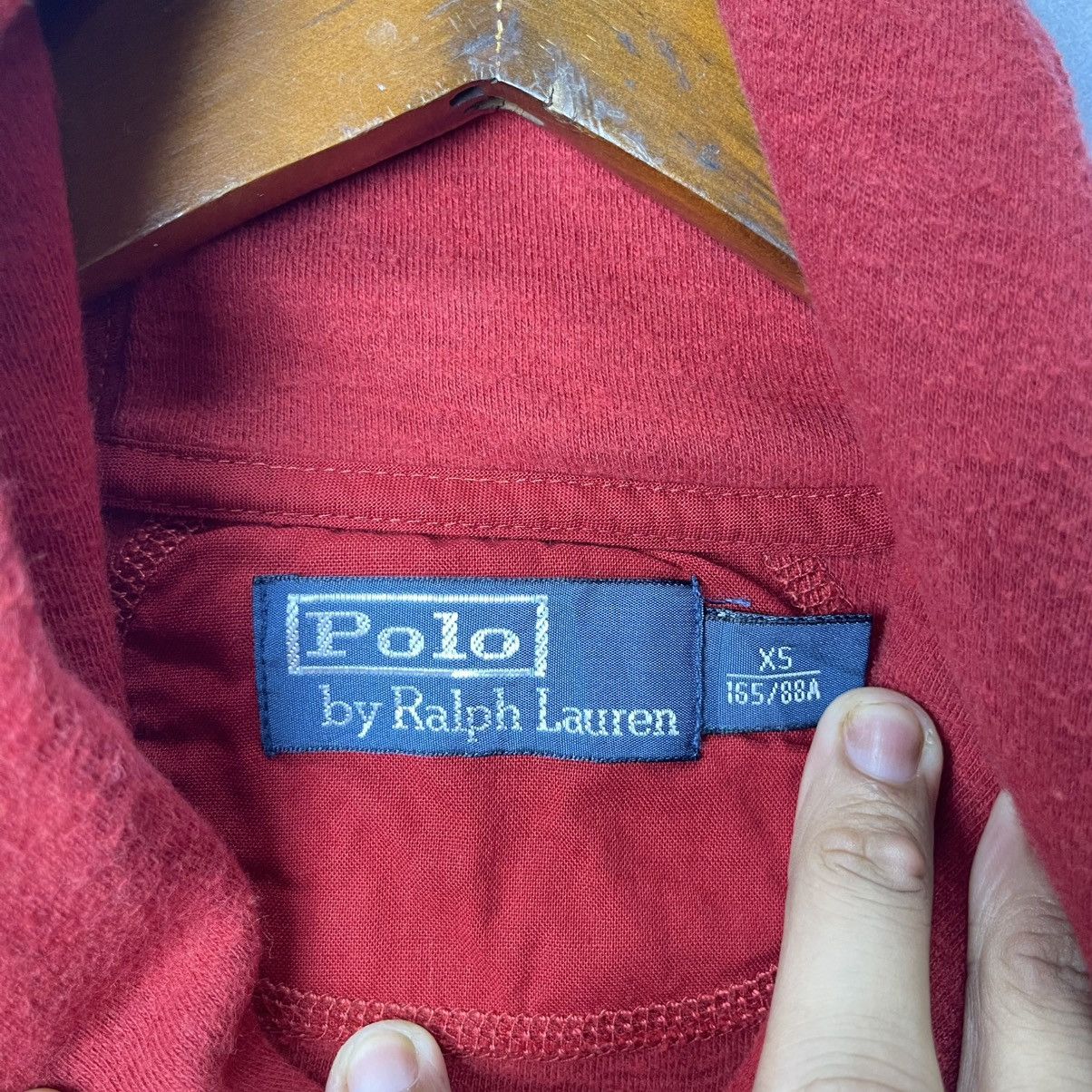 Polo Ralph Lauren Vintage Polo Ralph Lauren Shawl Neck Sweatshirt Size US XS / EU 42 / 0 - 8 Thumbnail