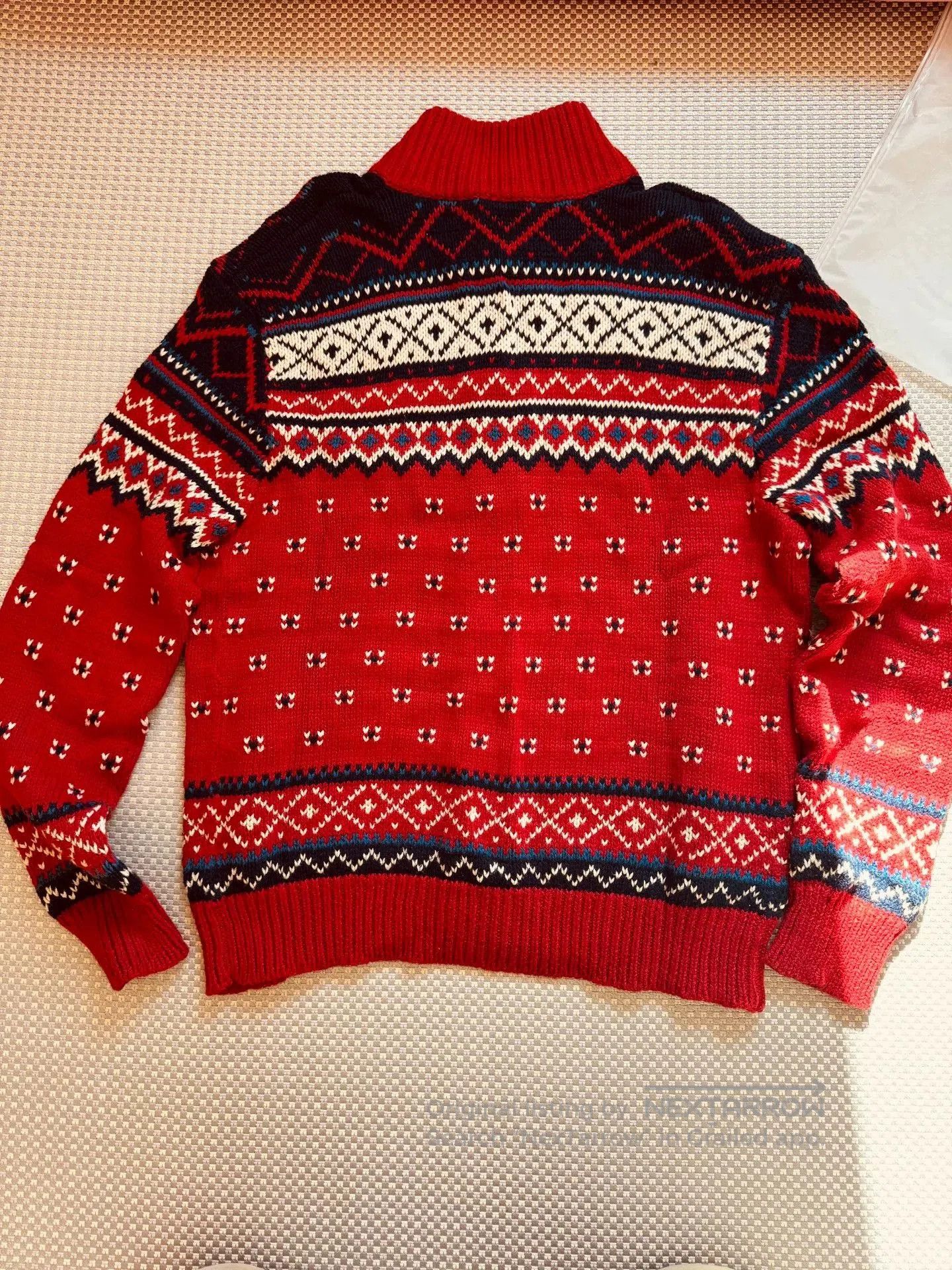 RLX Ralph Lauren Retro Polo Knit Cardigan Sweater. Size US M / EU 48-50 / 2 - 7 Thumbnail