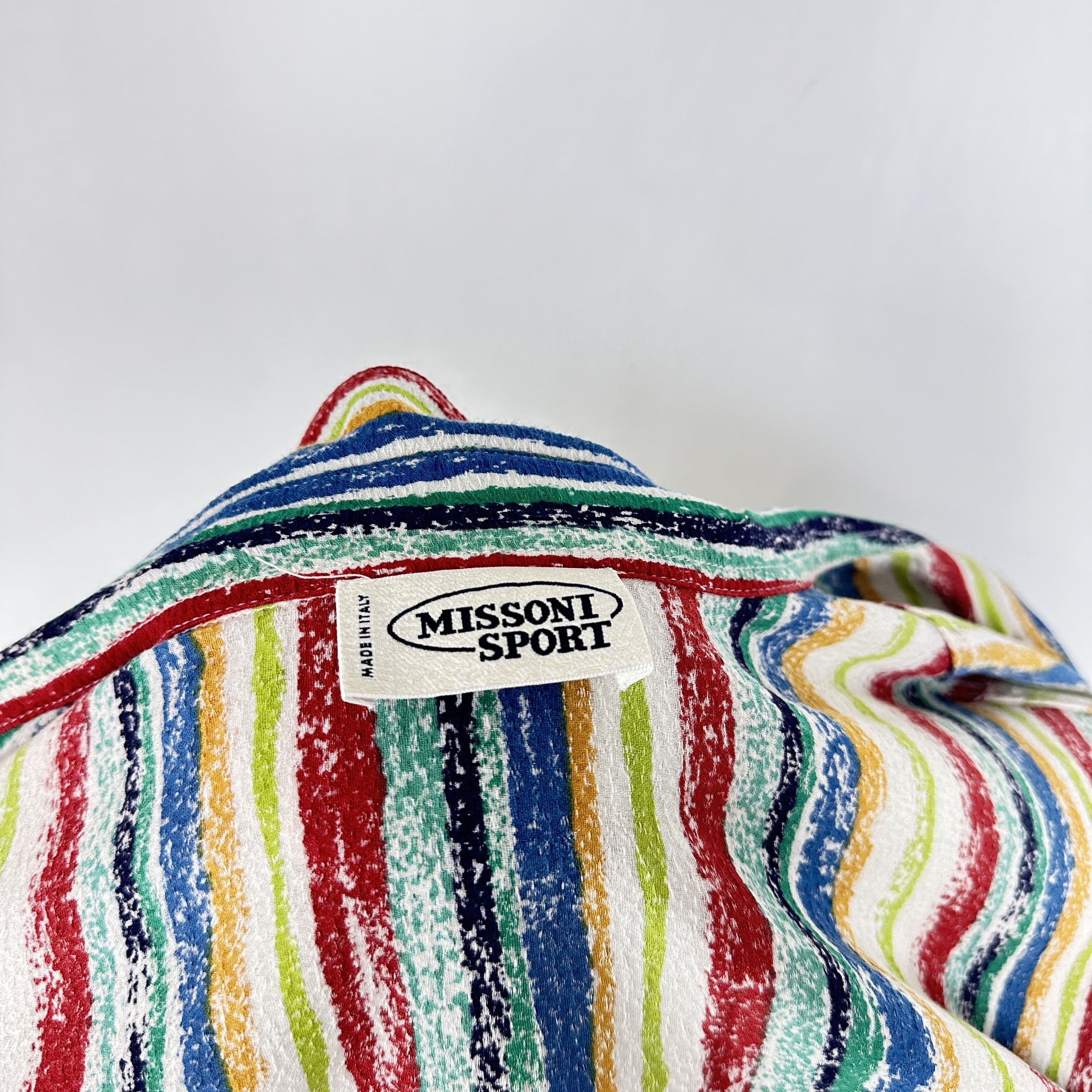 Missoni Camicia MISSONI Cotone Righe Multicolor – 44 IT Size M / US 6-8 / IT 42-44 - 8 Thumbnail