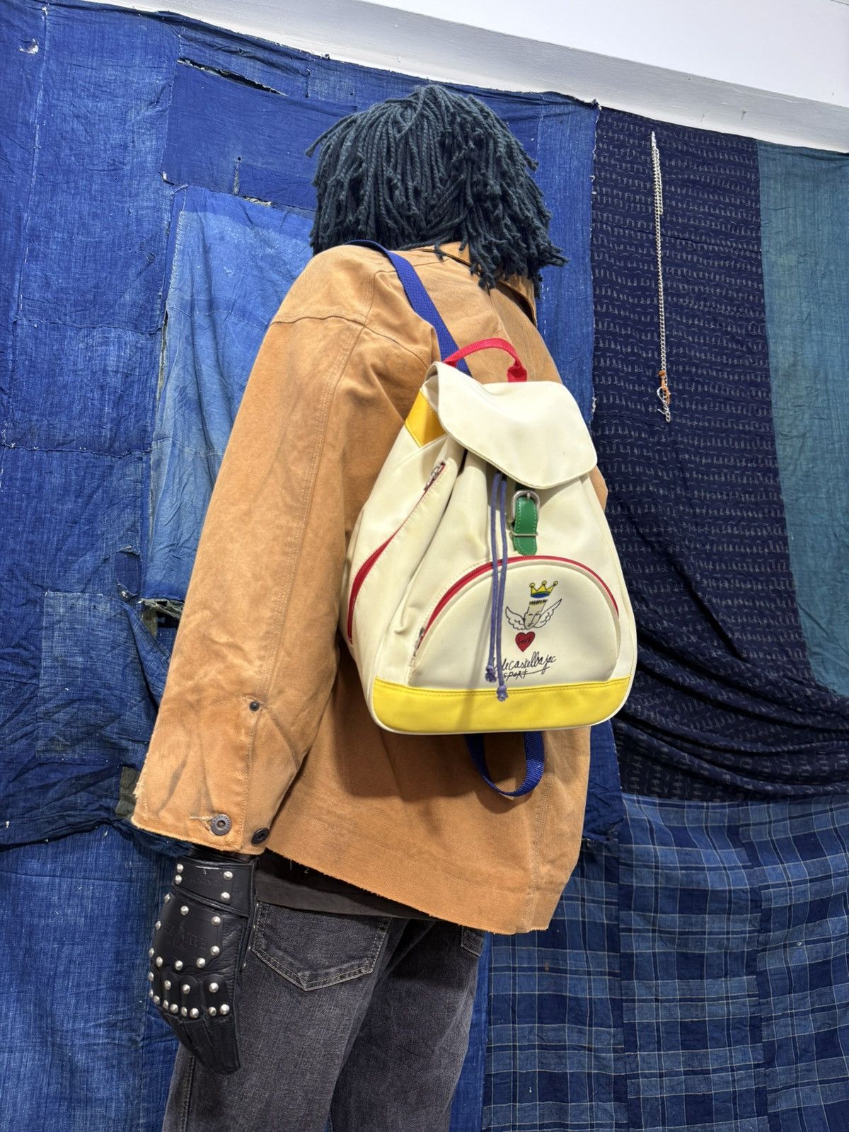 Jean Charles De Castelbajac Vtg Castelbajac Pop Art Backpack andy warhol palace 1🟩4 Size ONE SIZE - 3 Thumbnail