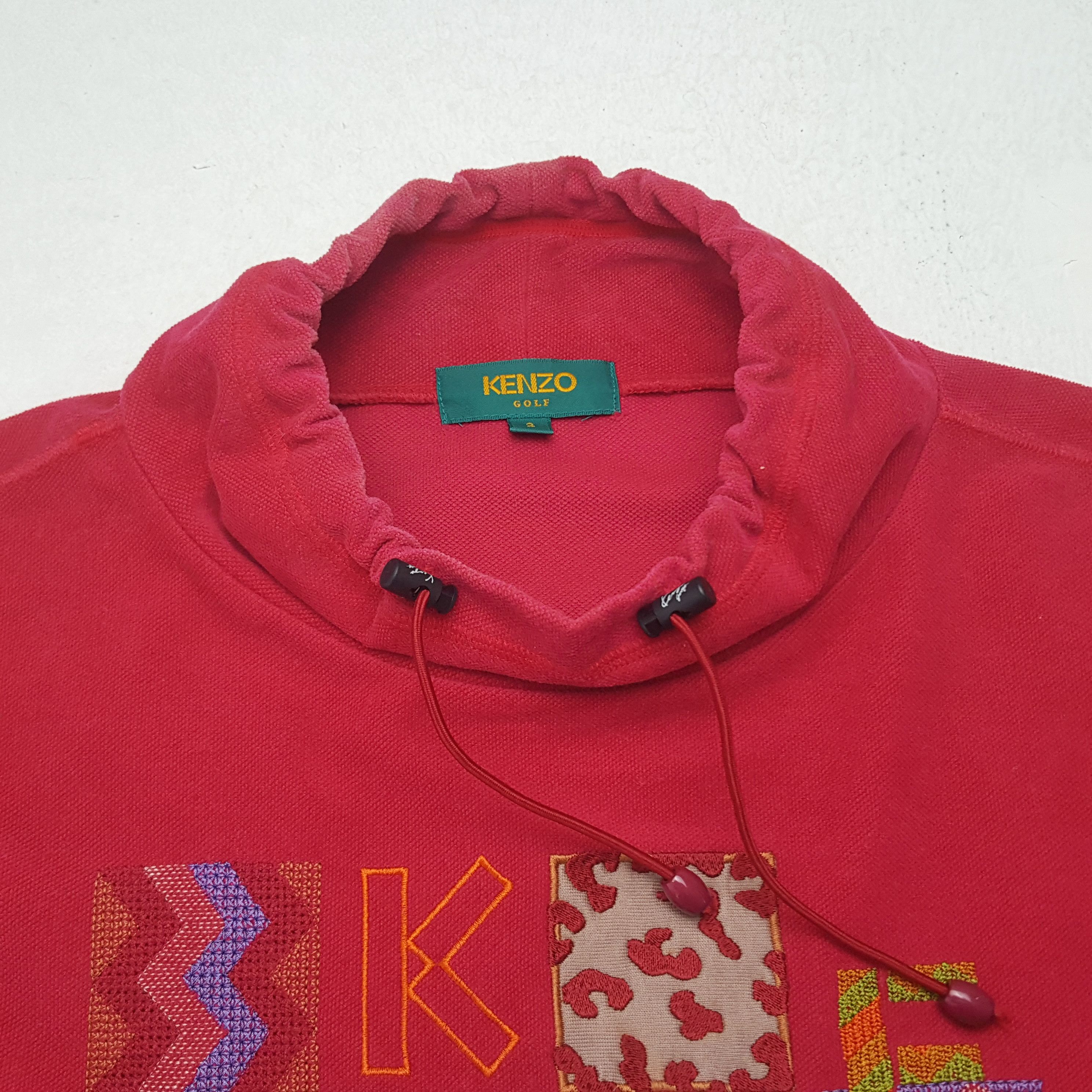 Kenzo × Vintage Vintage Kenzo Golf Japanese Style Sweatshirt C281N15 Size US M / EU 48-50 / 2 - 4 Thumbnail