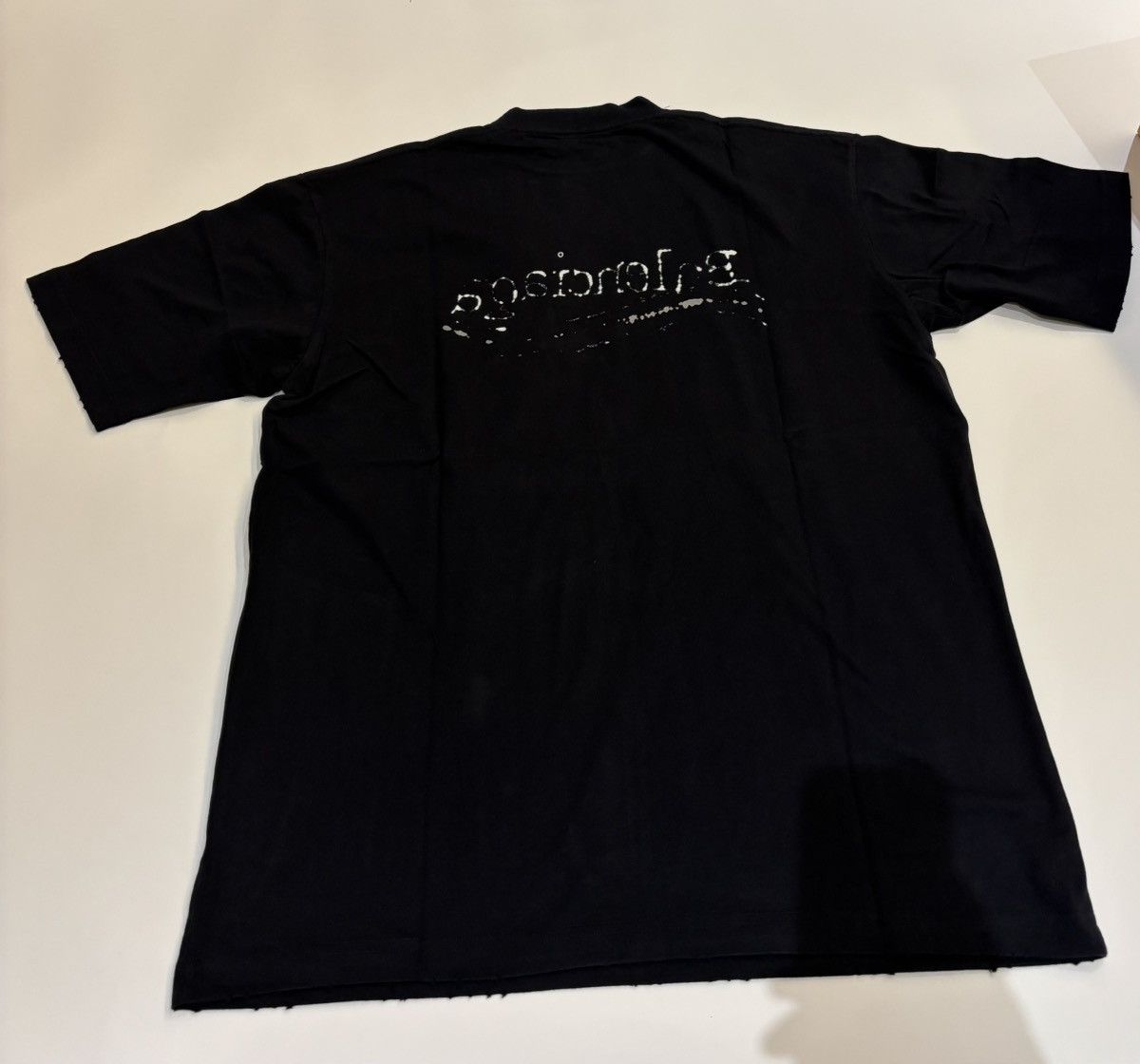 Balenciaga Balenciaga Hand Drawn Large Fit Tee Size US XXS / EU 40 - 2 Thumbnail