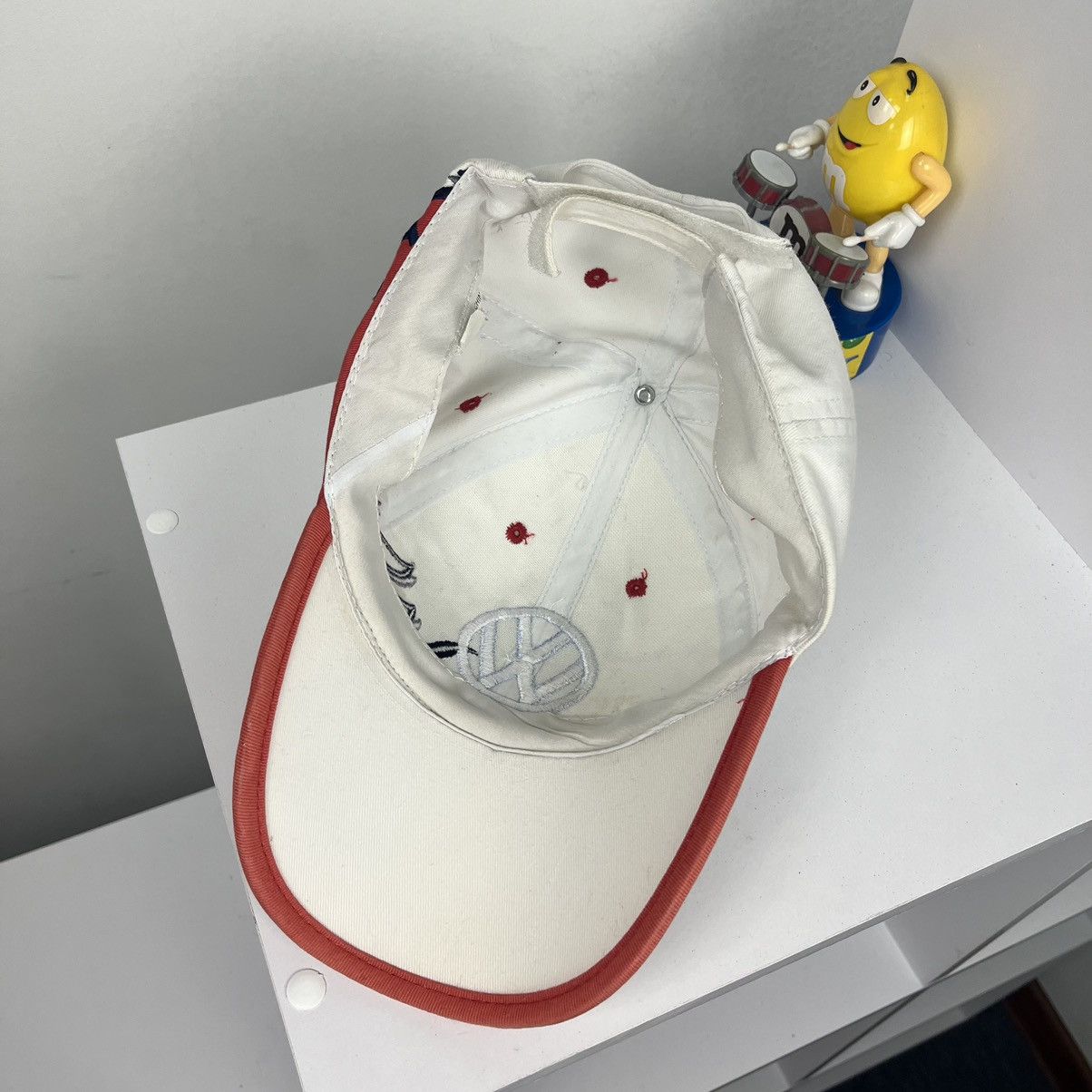 Designer × Vintage 🛻VINTAGE🛻 Volkswagen Racing flame logo baseball Cap Size ONE SIZE - 7 Thumbnail