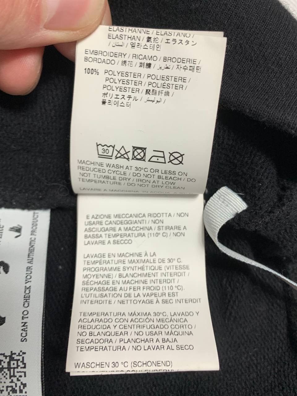 Off-White Off-White Exactly The Opposite Black Hoodie Size US S / EU 44-46 / 1 - 14 Thumbnail